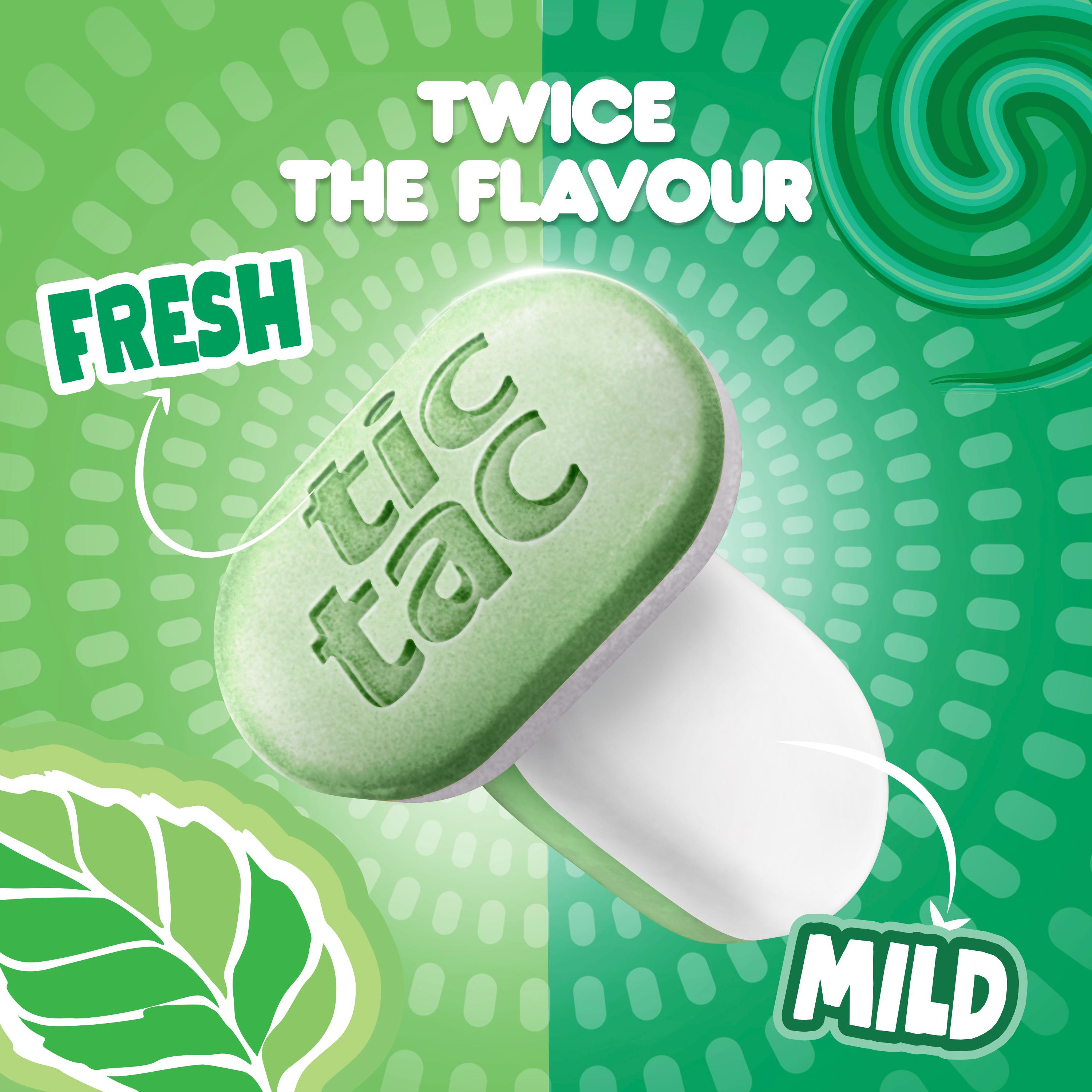 Tic Tac 38.5g Two Spearmint Flavour Mints Sugar Free Sweets thumbnail 3