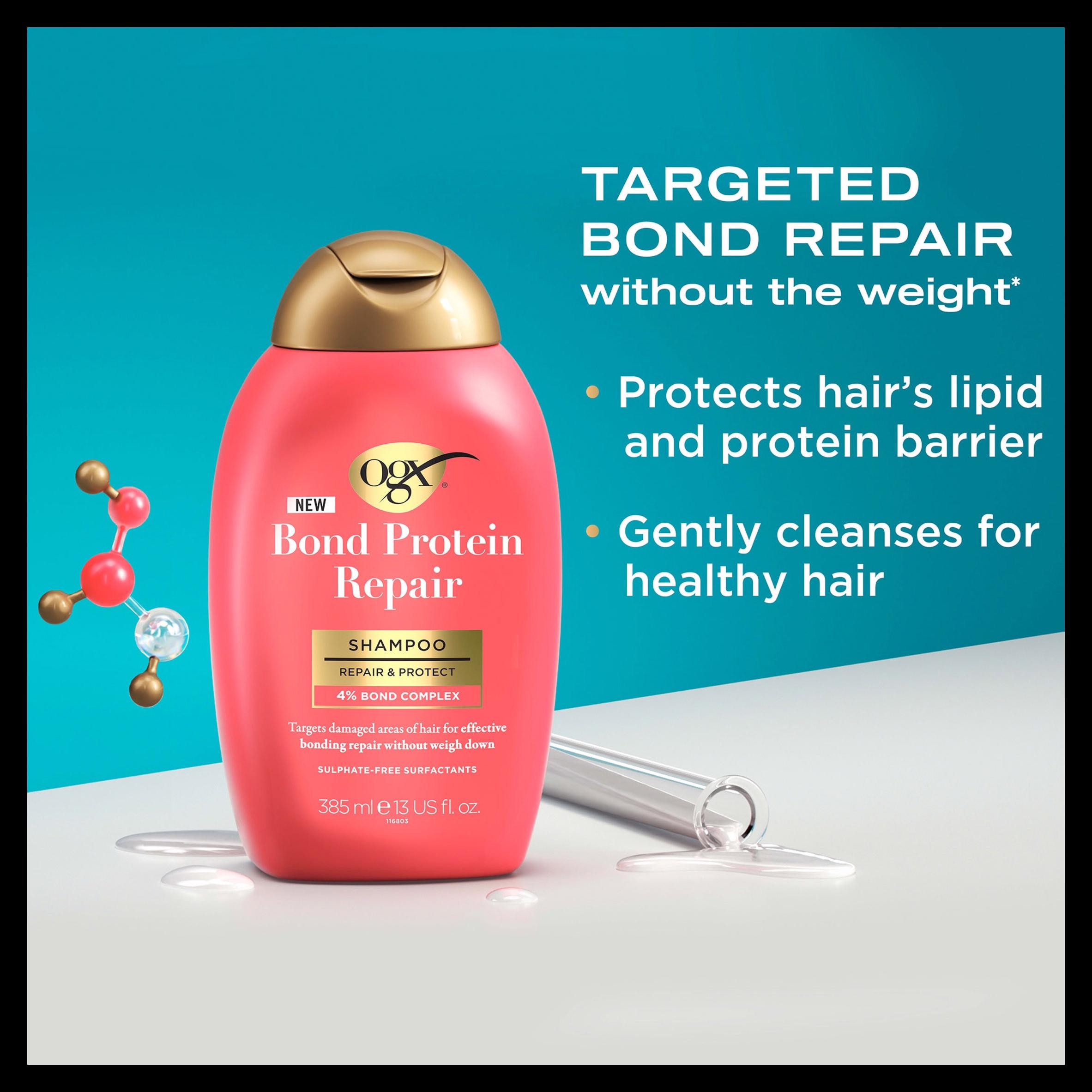 Ogx Bond Protein Repair Shampoo 385ml thumbnail 2