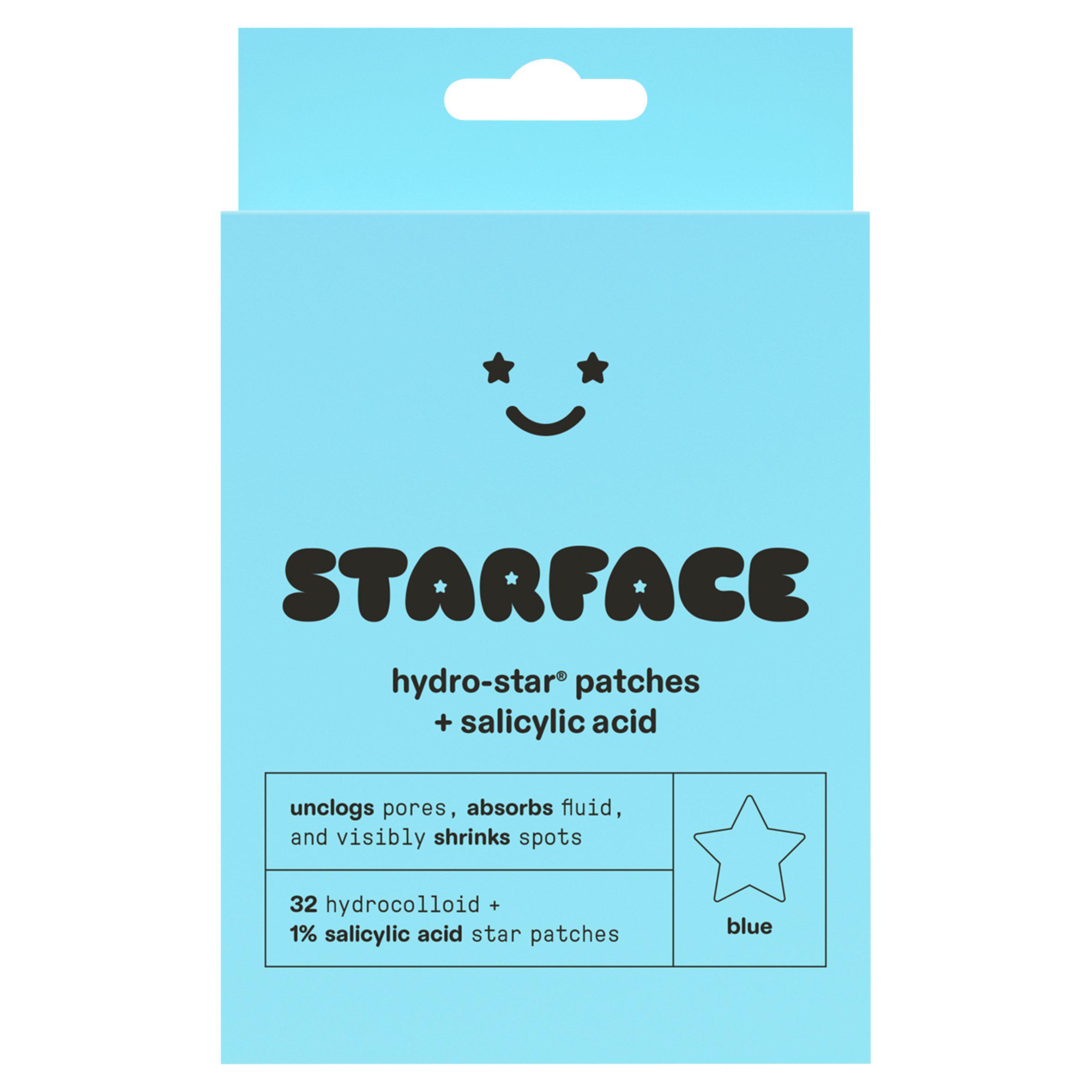 Starface Hydro Star Patches + Salicylic Acid Blue x32
