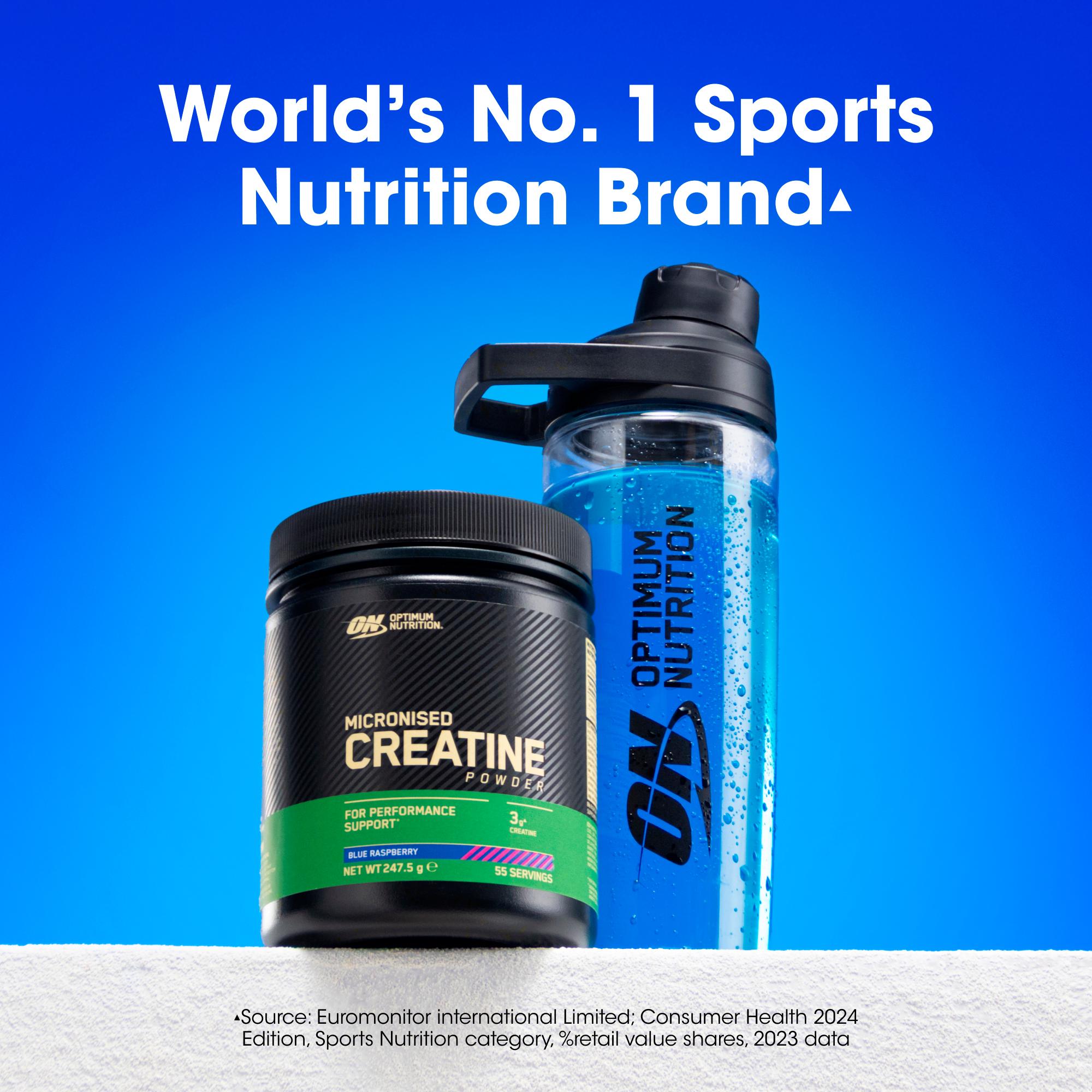 Optimum Nutrition Blue Raspberry Micronised Creatine Powder 247.5g thumbnail 2