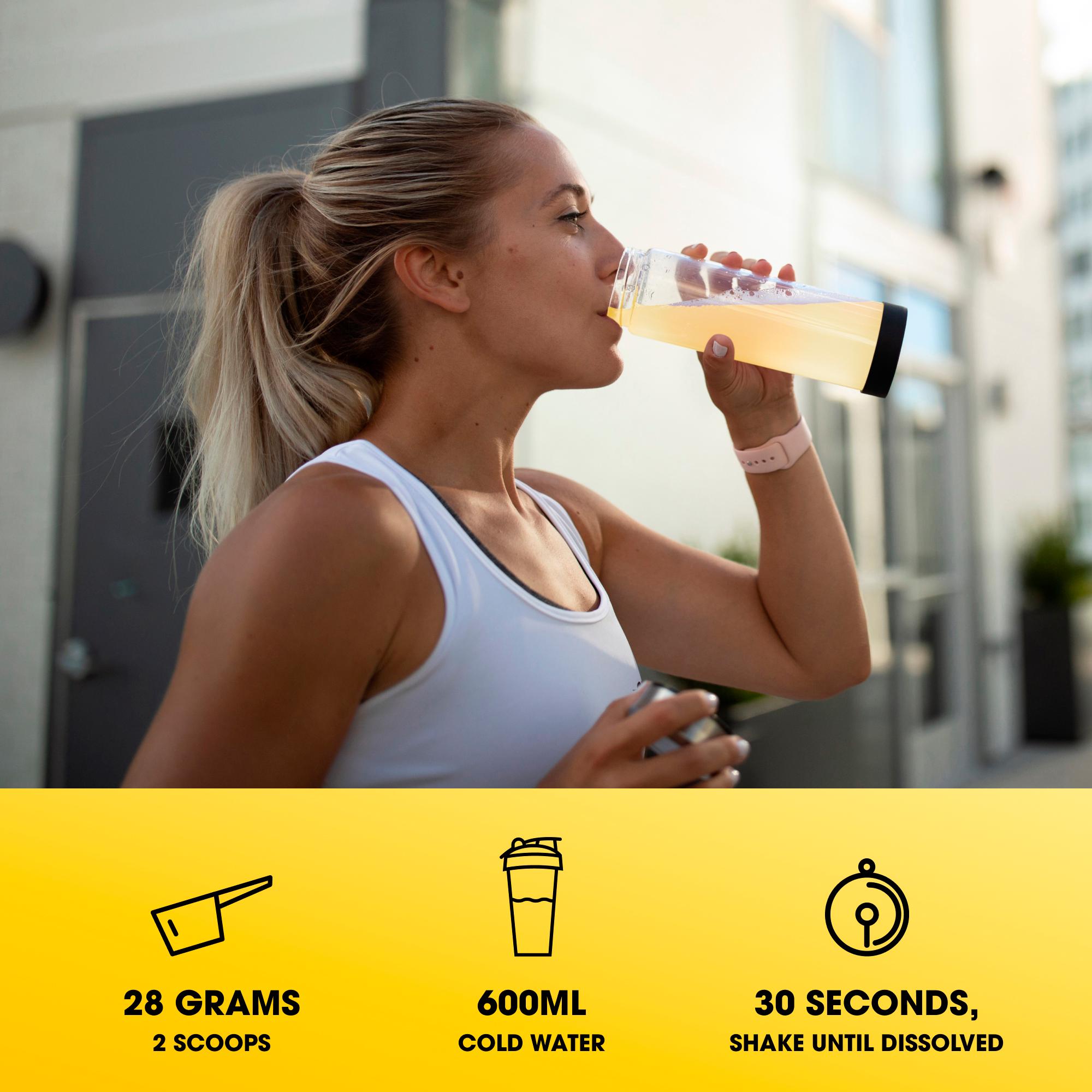 Optimum Nutrition Clear Whey Protein Isolate + Collagen Powder Summer Fruit Ice Tea 240g thumbnail 4