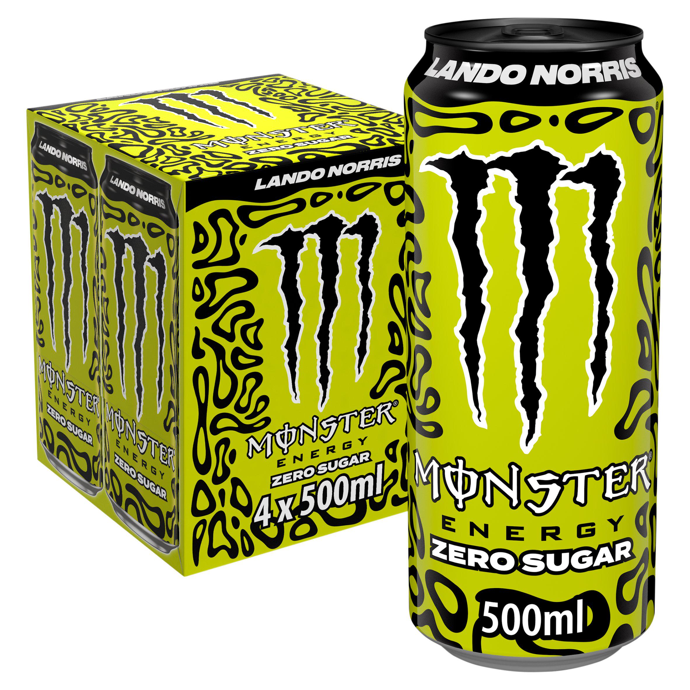 Energy Drink Lando Norris Zero Sugar 4 x 500ml