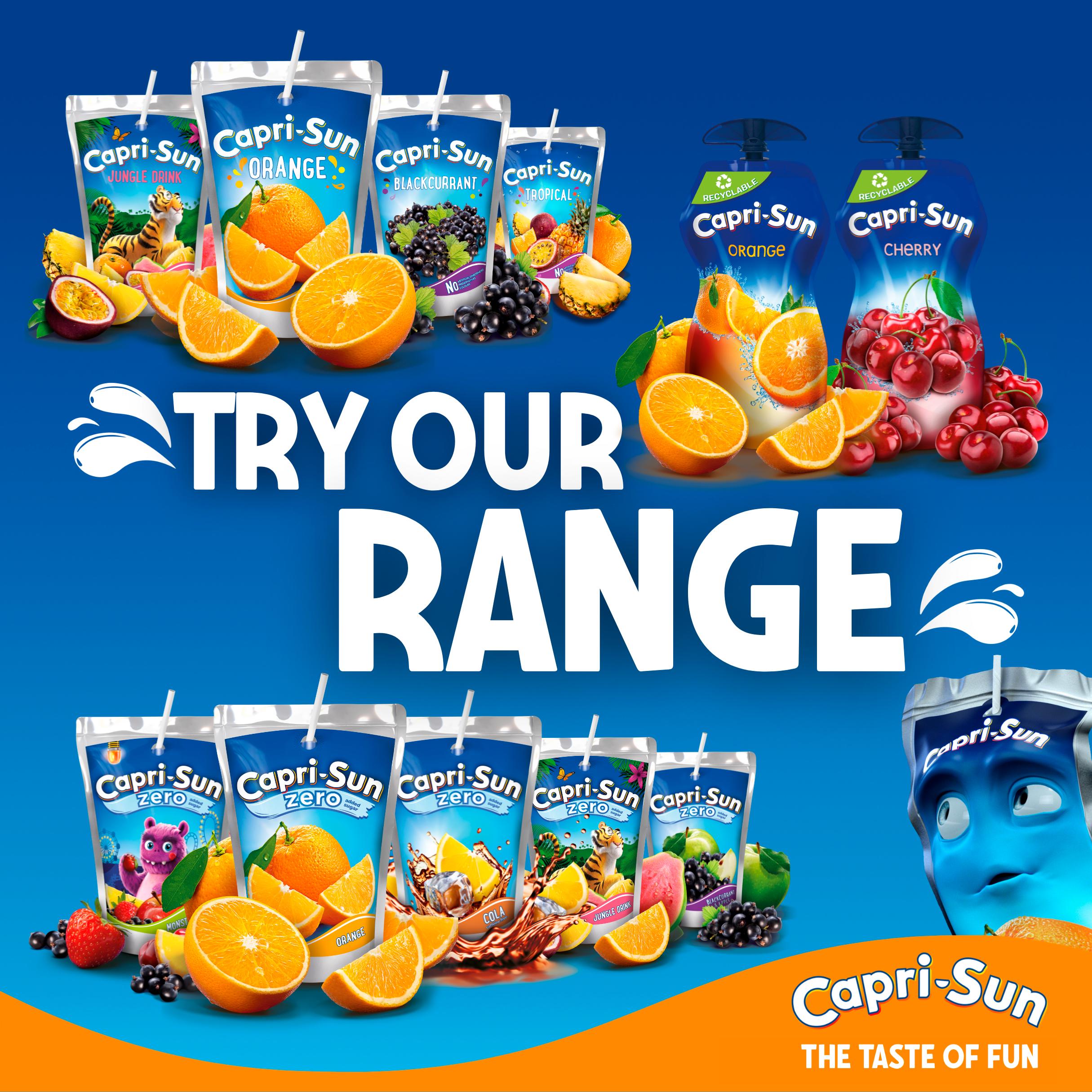 Capri-Sun Double Strength Monster Alarm Squash 1L thumbnail 3