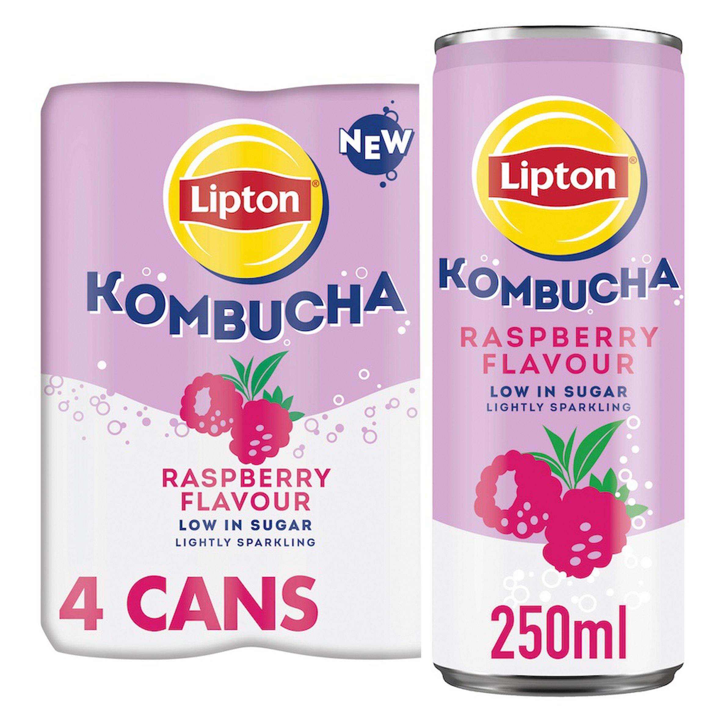 Lipton Raspberry Kombucha