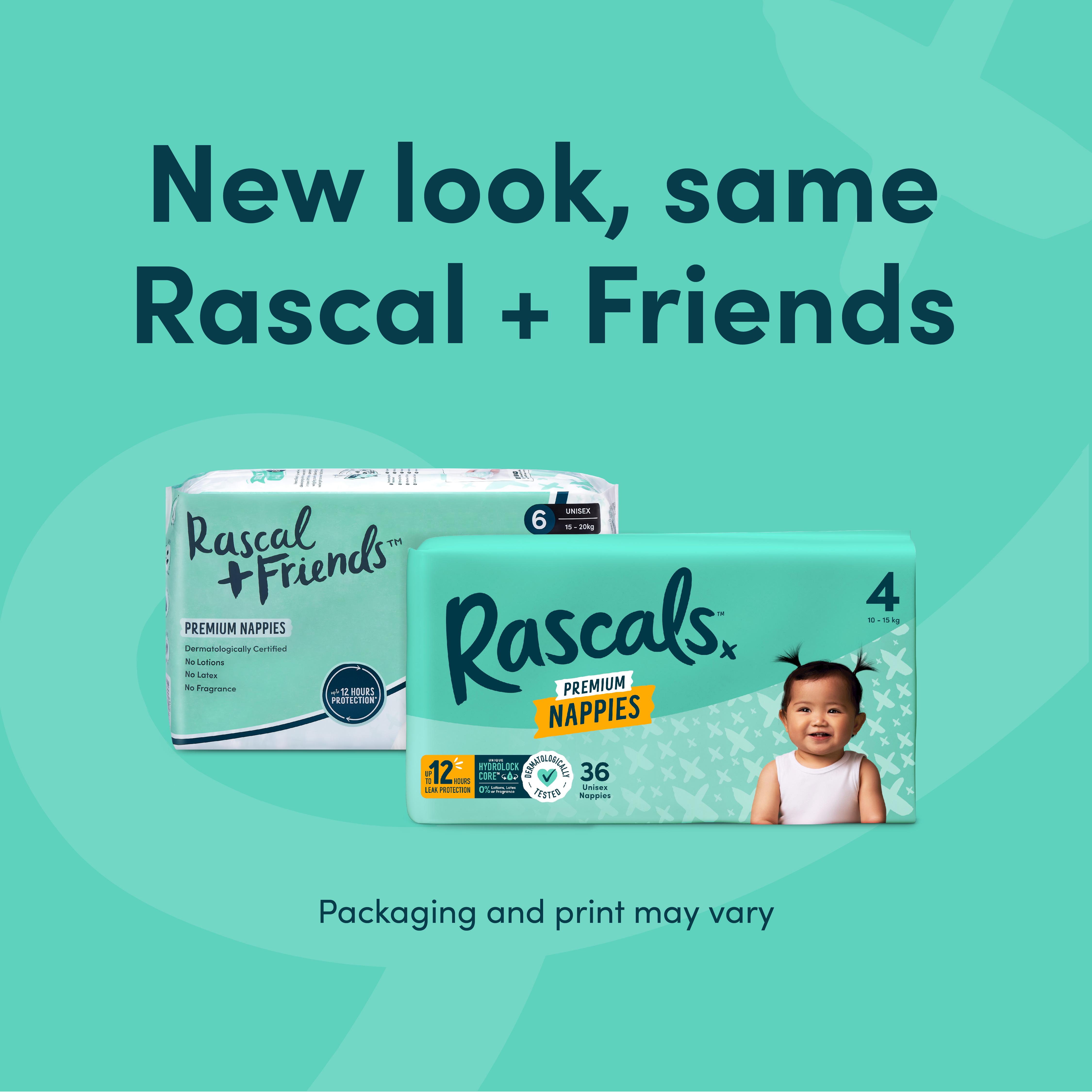 Rascals Premium Nappies Size 6 x30 thumbnail 2