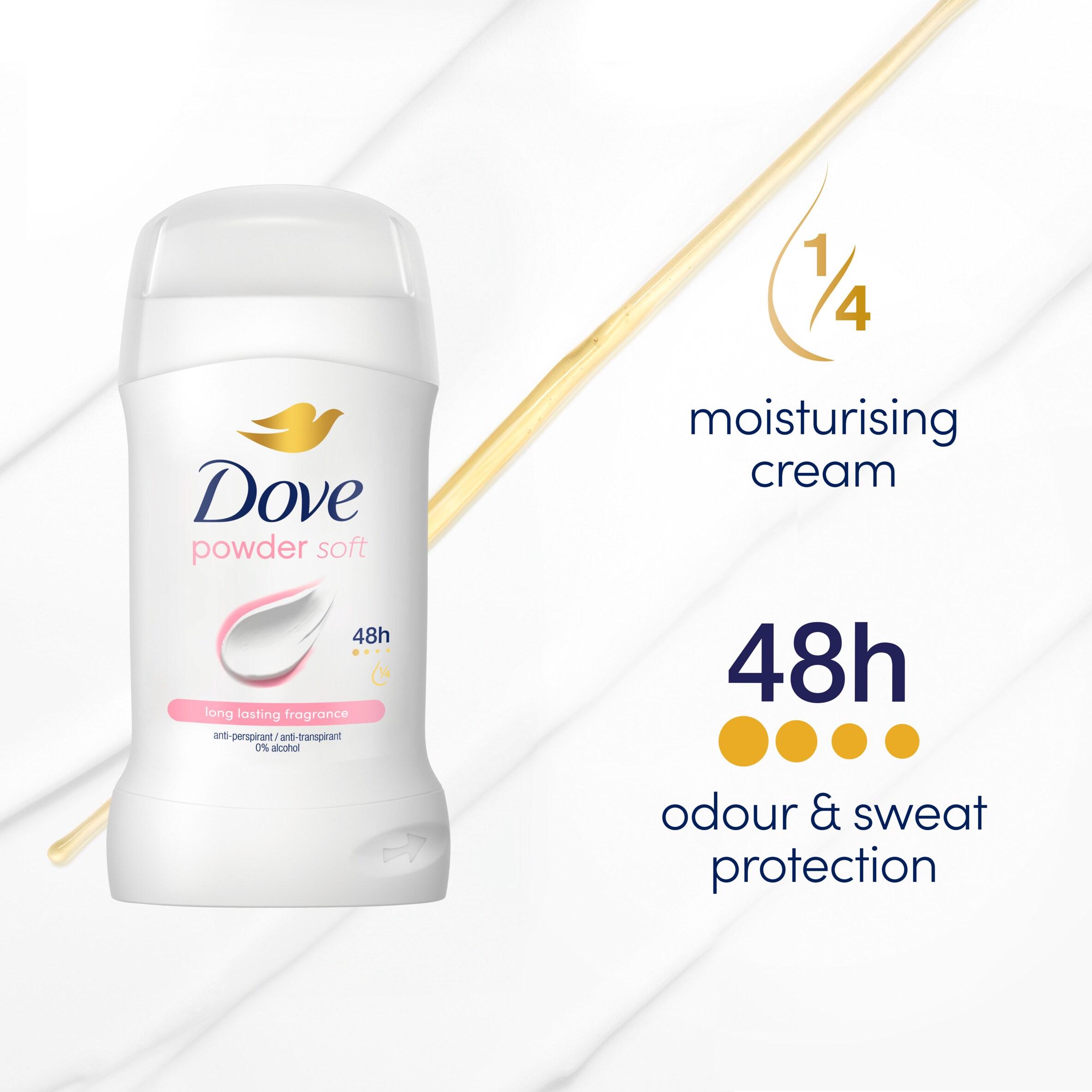 Dove 50ml Powder Soft Antiperspirant Cream thumbnail 2