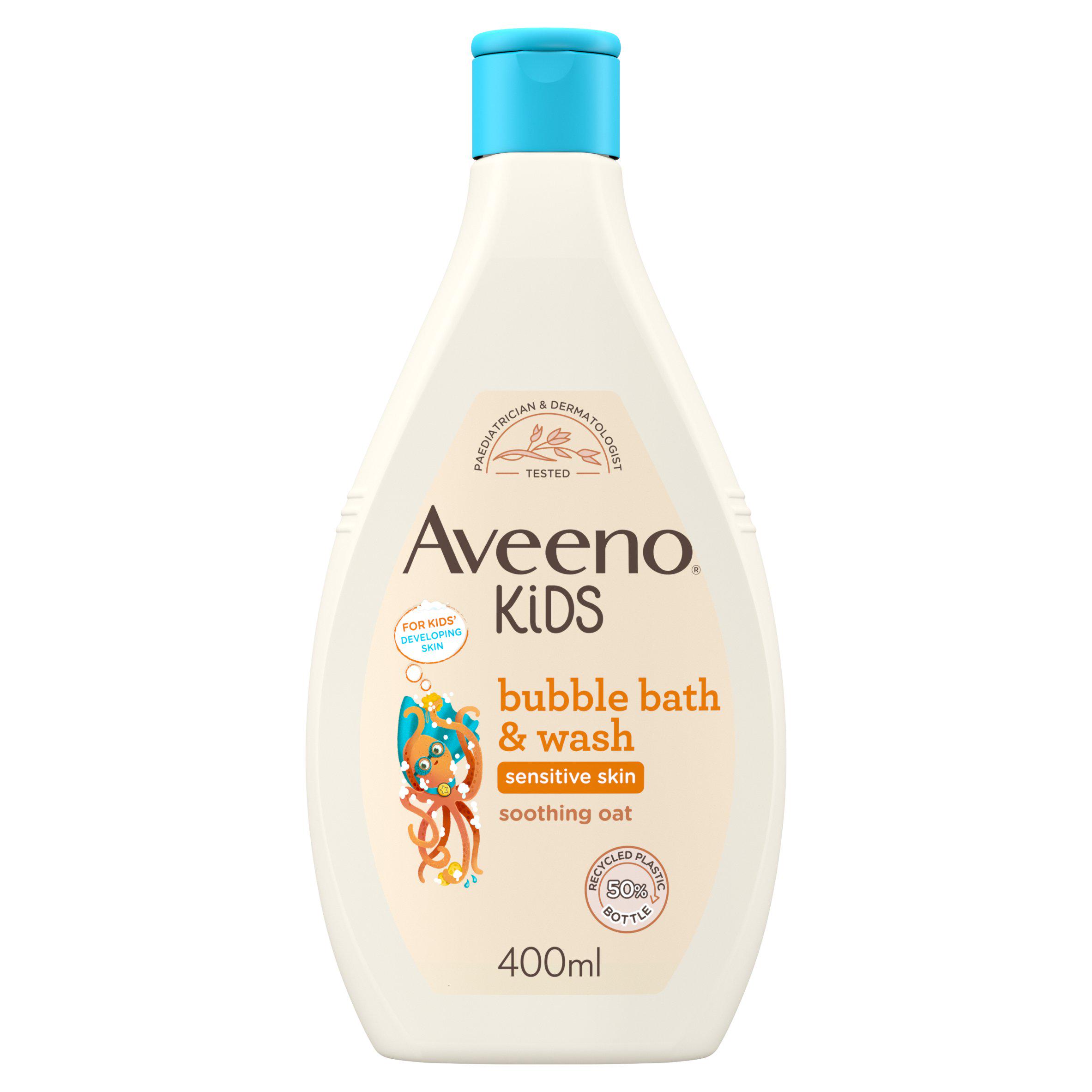 Aveeno Kids Bubble Bath & Wash 400ml