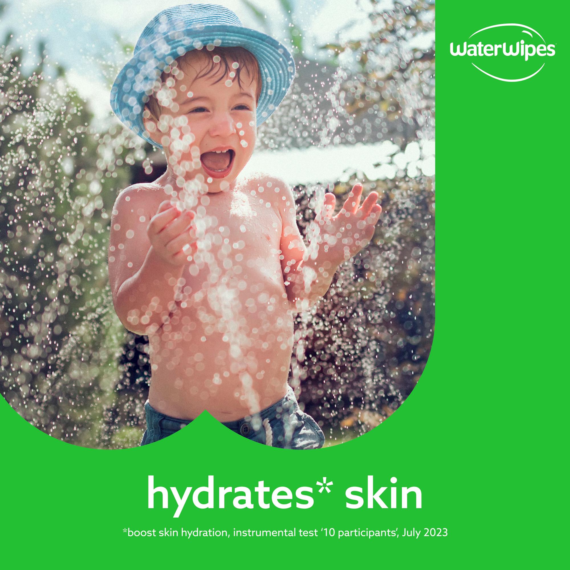 WaterWipes Hydrating Clean Baby Wipes x60 thumbnail 4