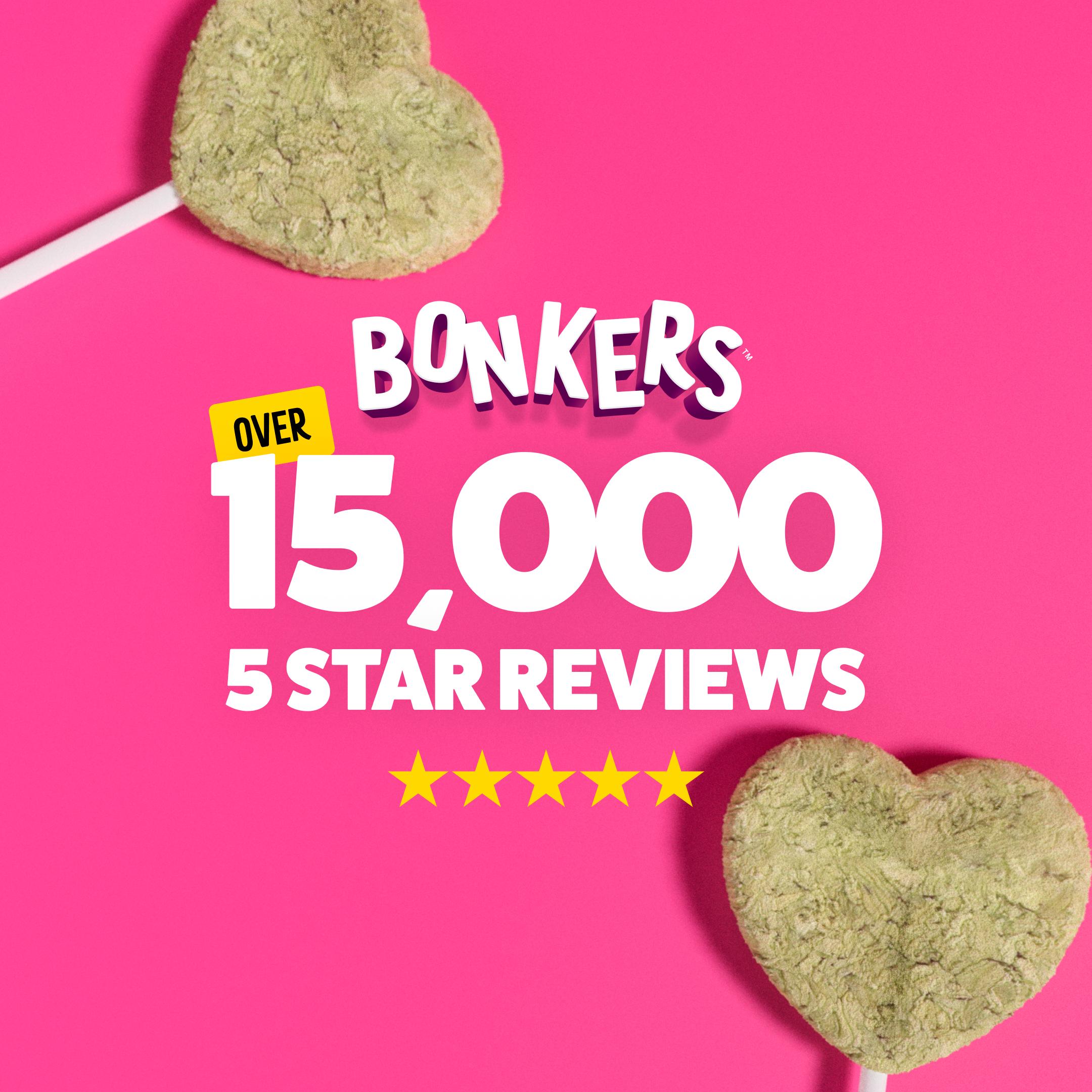 Bonkers Purrpops Lollipop Cat Treats Lip Smackin Salmon Flavour Pack x4 thumbnail 5