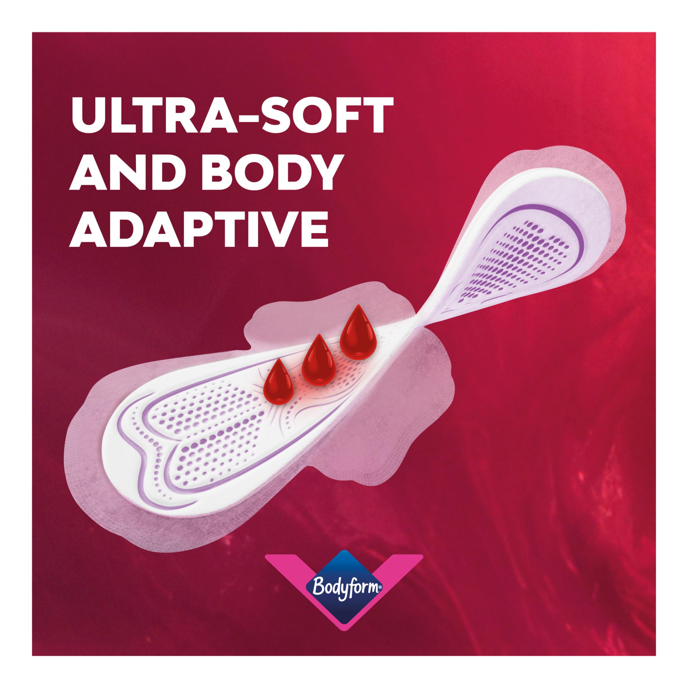 Bodyform Ultimate Ultra Regular Sanitary Towels Wings x12 thumbnail 3