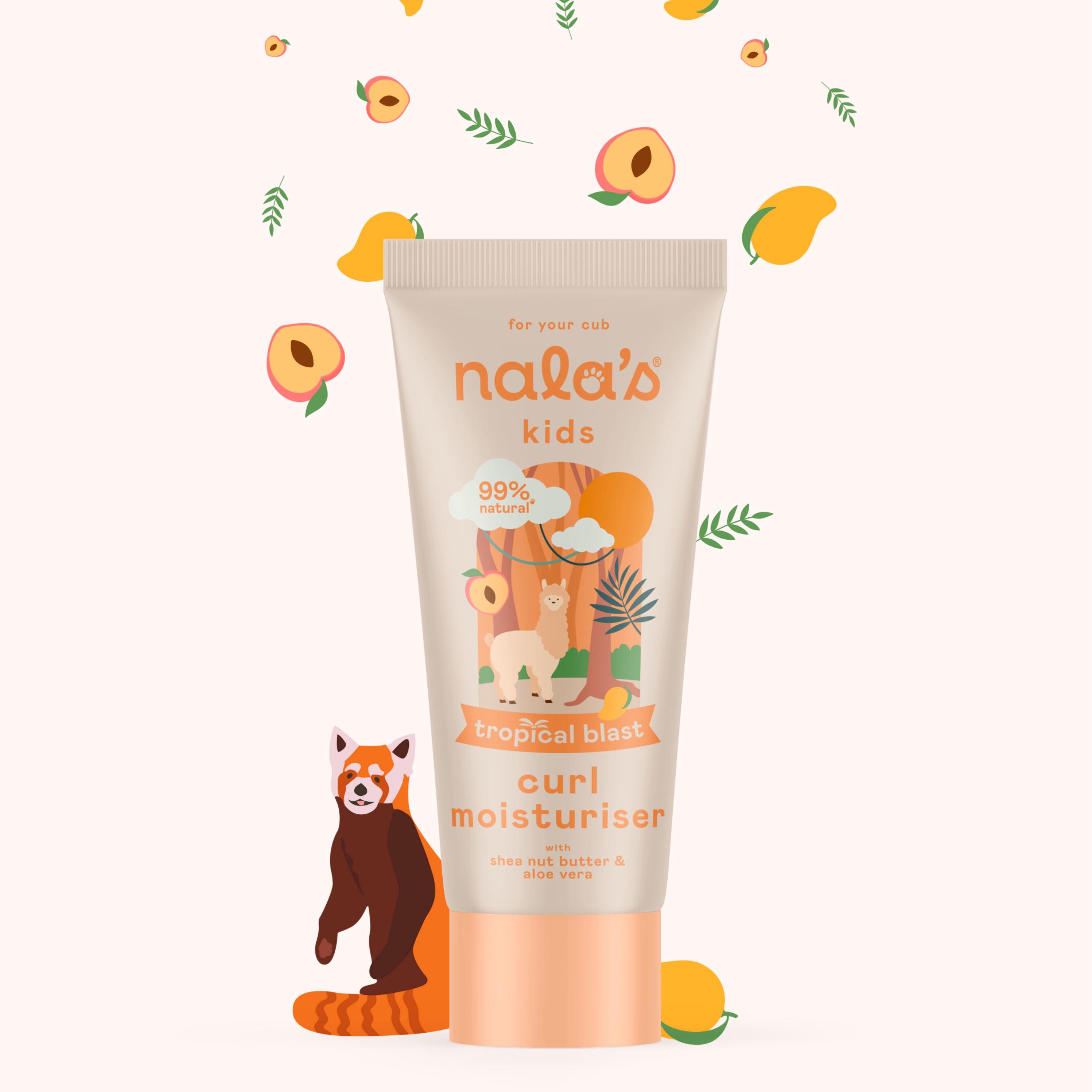 Nala's Kids Tropical Blast Curl Moisturiser with Shea Nut Butter & Aloe Vera 150ml thumbnail 2