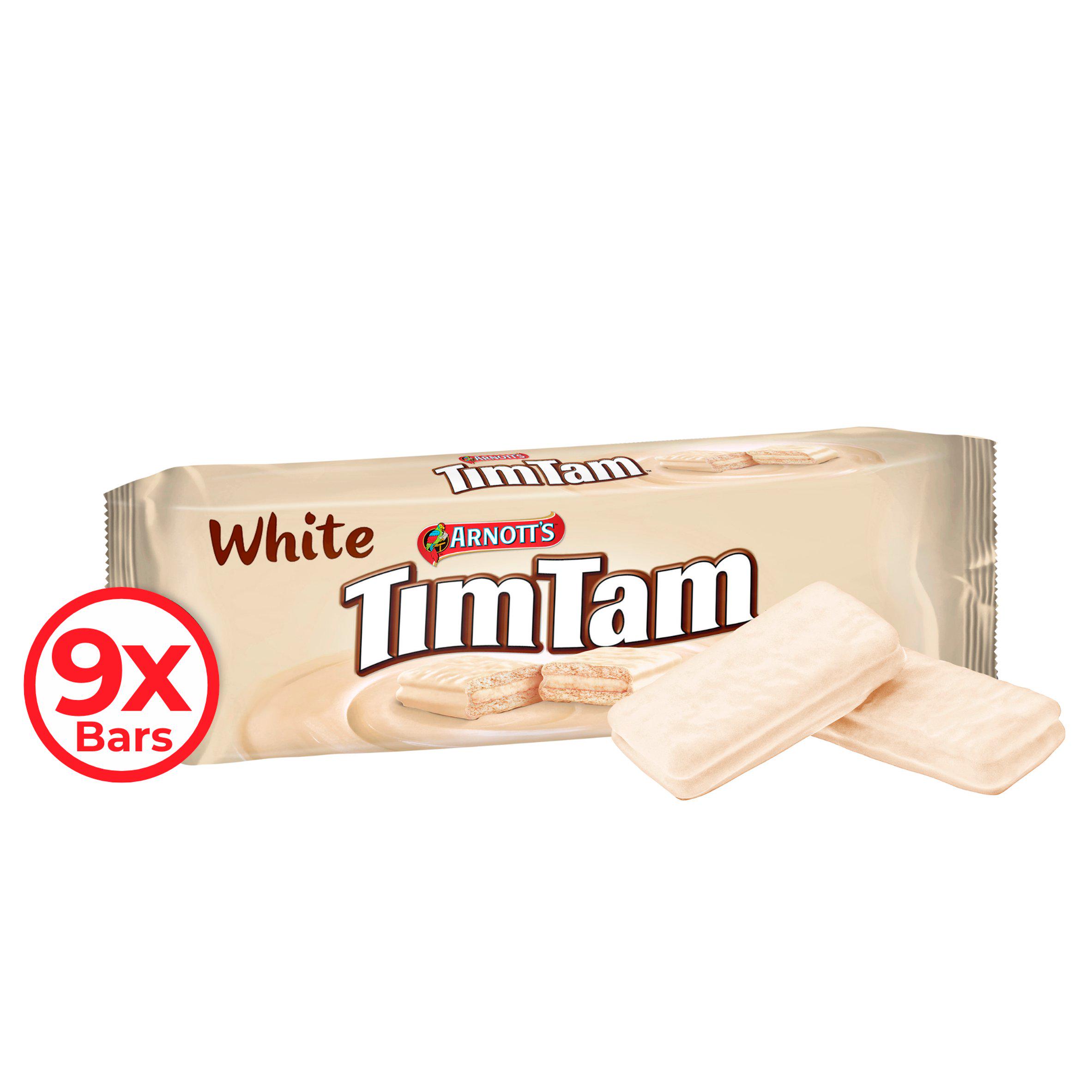 Arnott's Tim Tam White Biscuit Bar 165g
