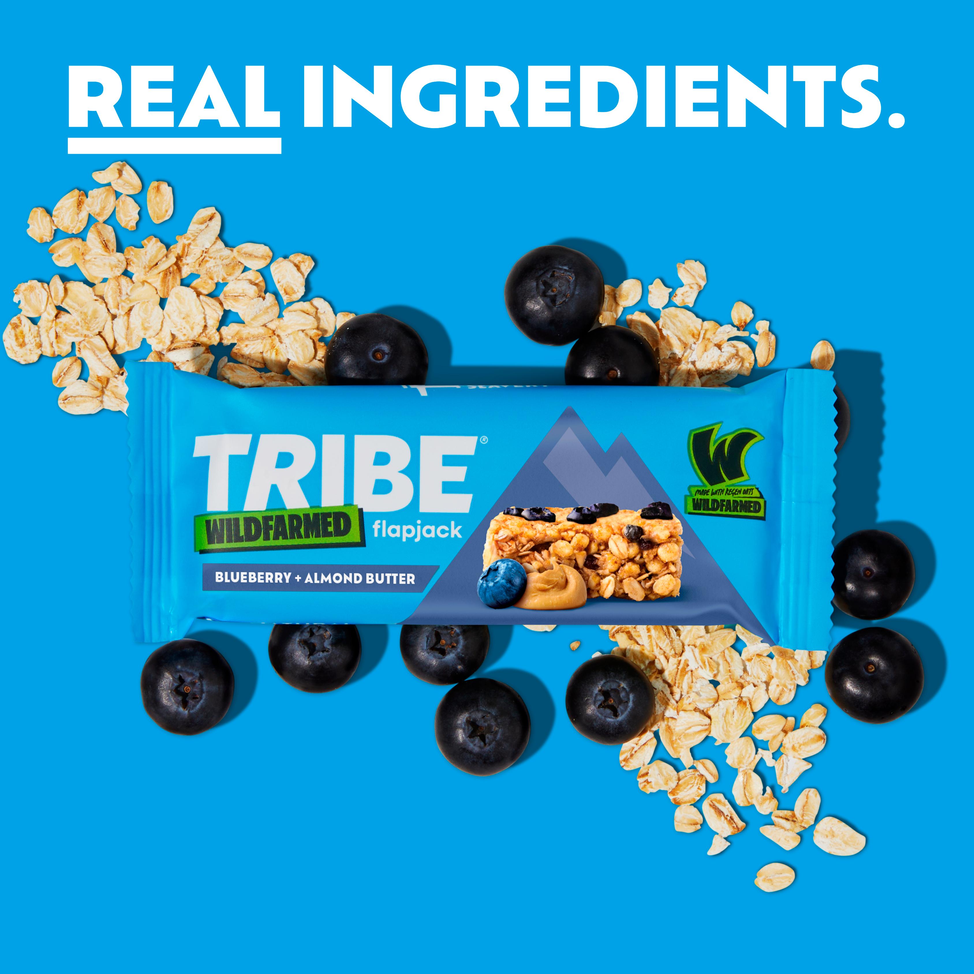 Tribe Wildfarmed Flapjack Blueberry & Almond Butter 50g thumbnail 2