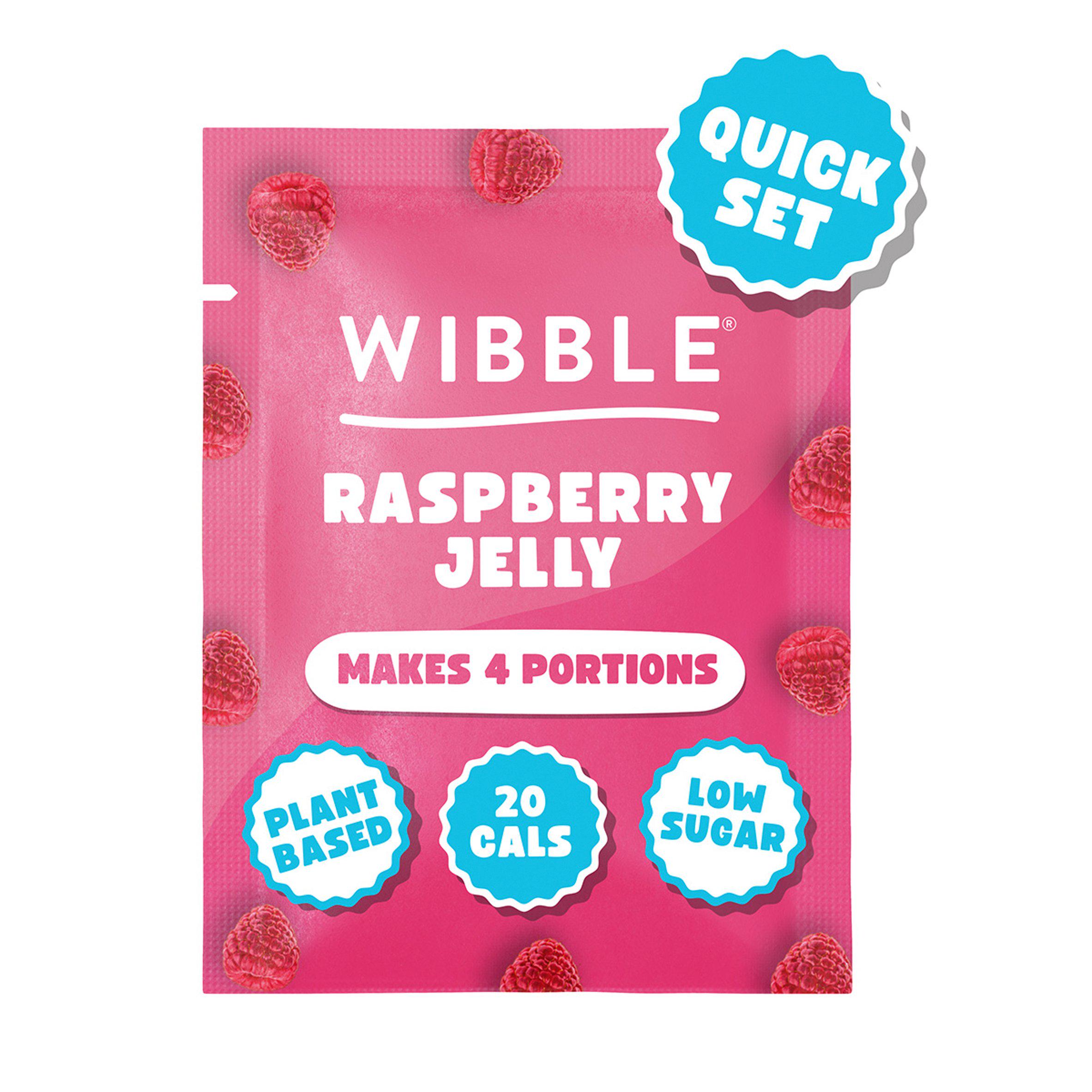 Wibble Raspberry Jelly Crystals