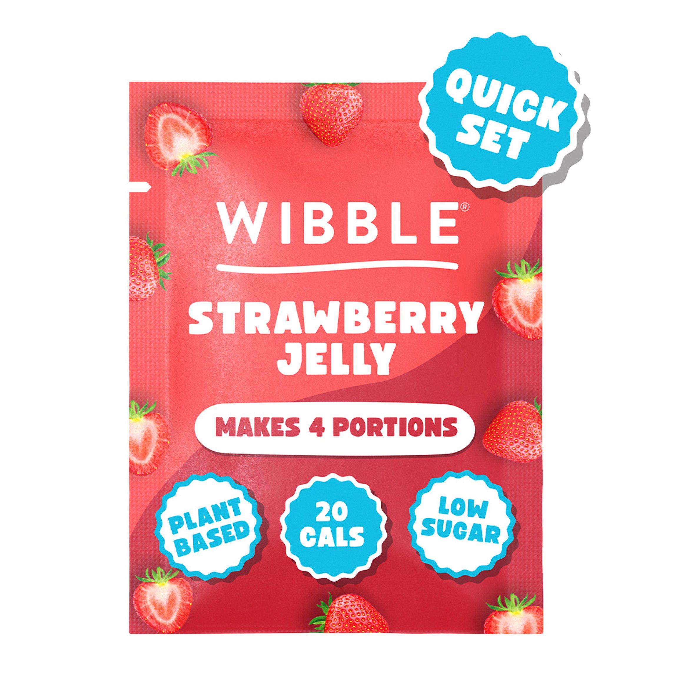 Wibble Strawberry Jelly Crystals