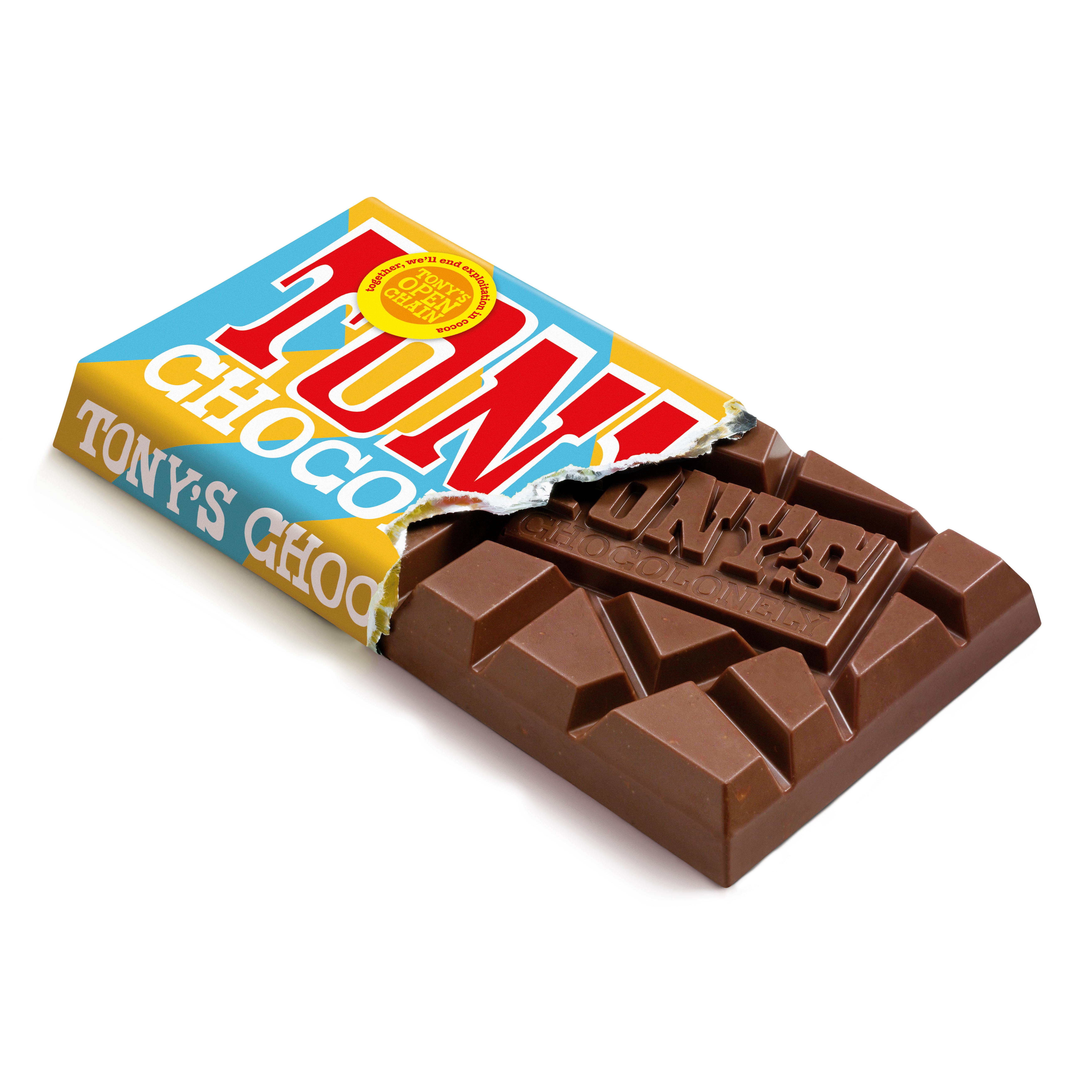 Tony's Chocolonely Caramel Milk Rice Crispy 180g thumbnail 3