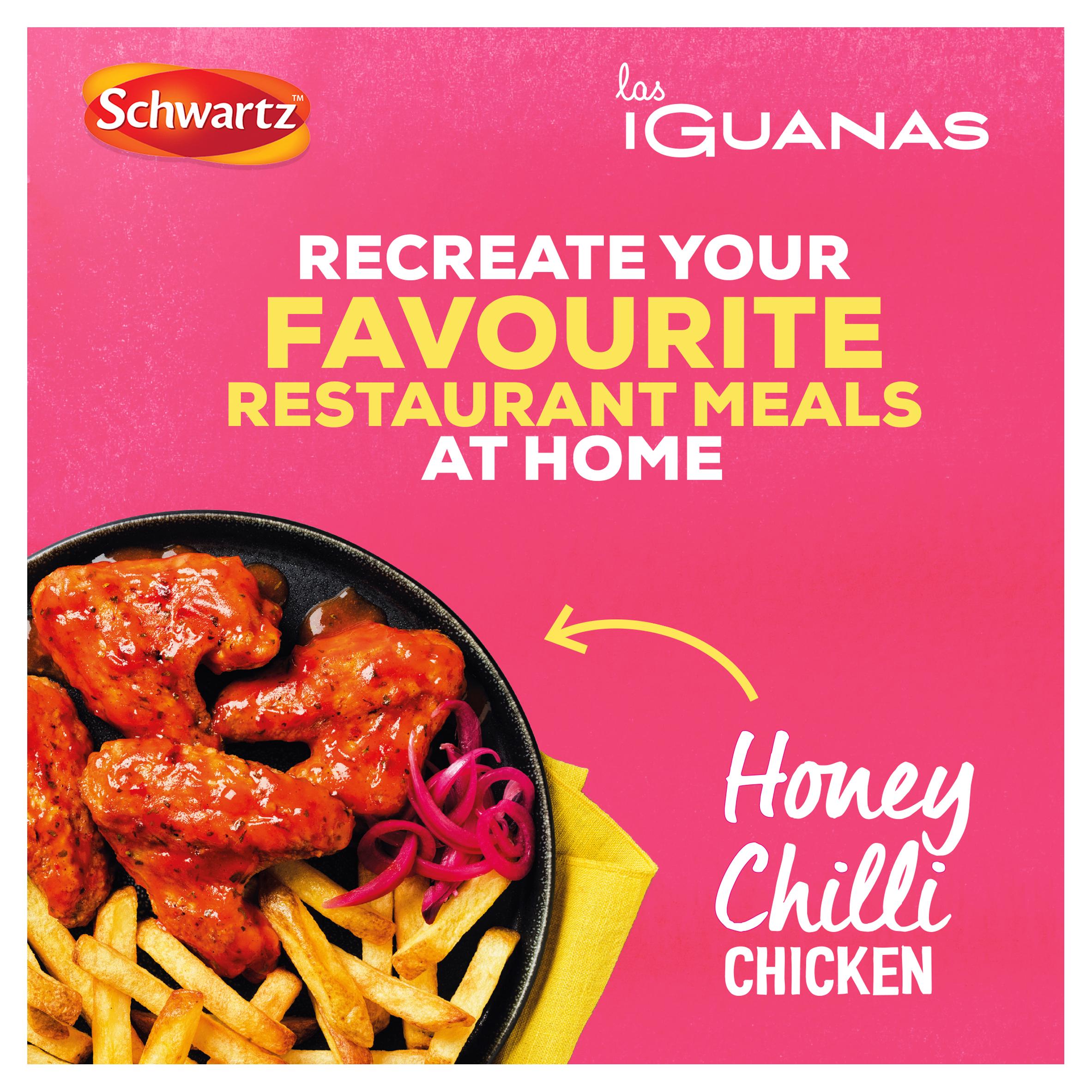 Schwartz Las Iguanas Honey Chilli Chicken Recipe Mix 35g thumbnail 2