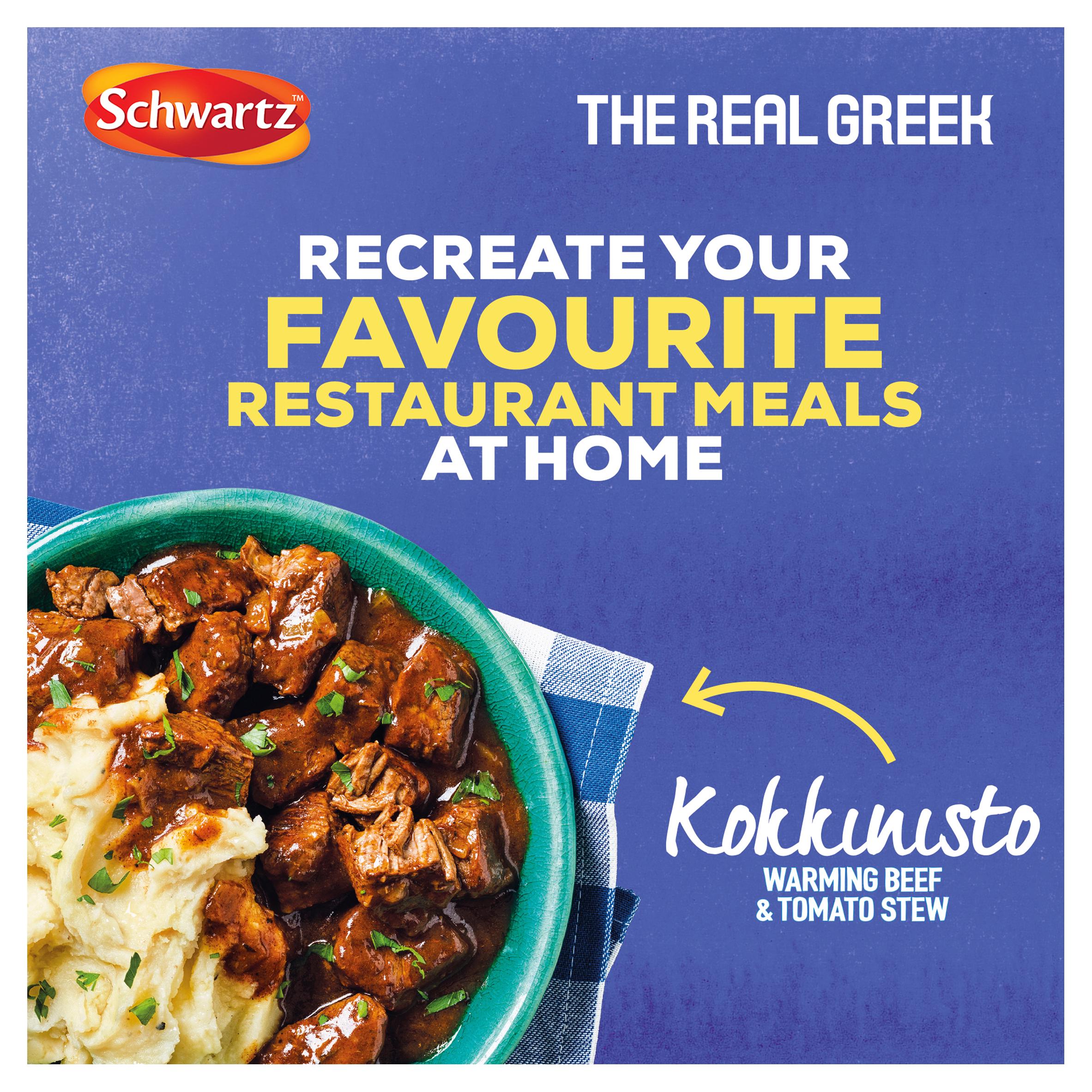 Schwartz the Real Greek Kokkinisto Warming Beef & Tomato Stew 30g thumbnail 2