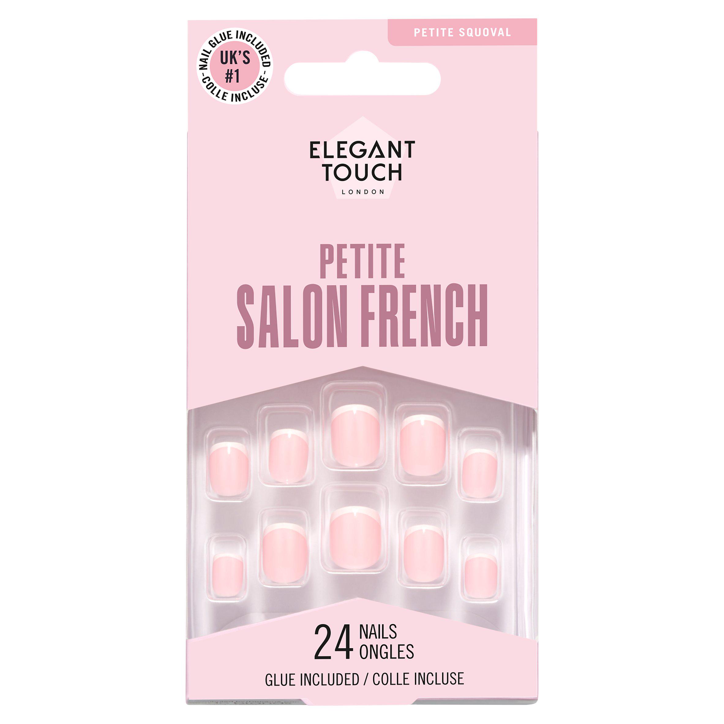 Elegant Touch London Petite Salon French No 154 Nails x24