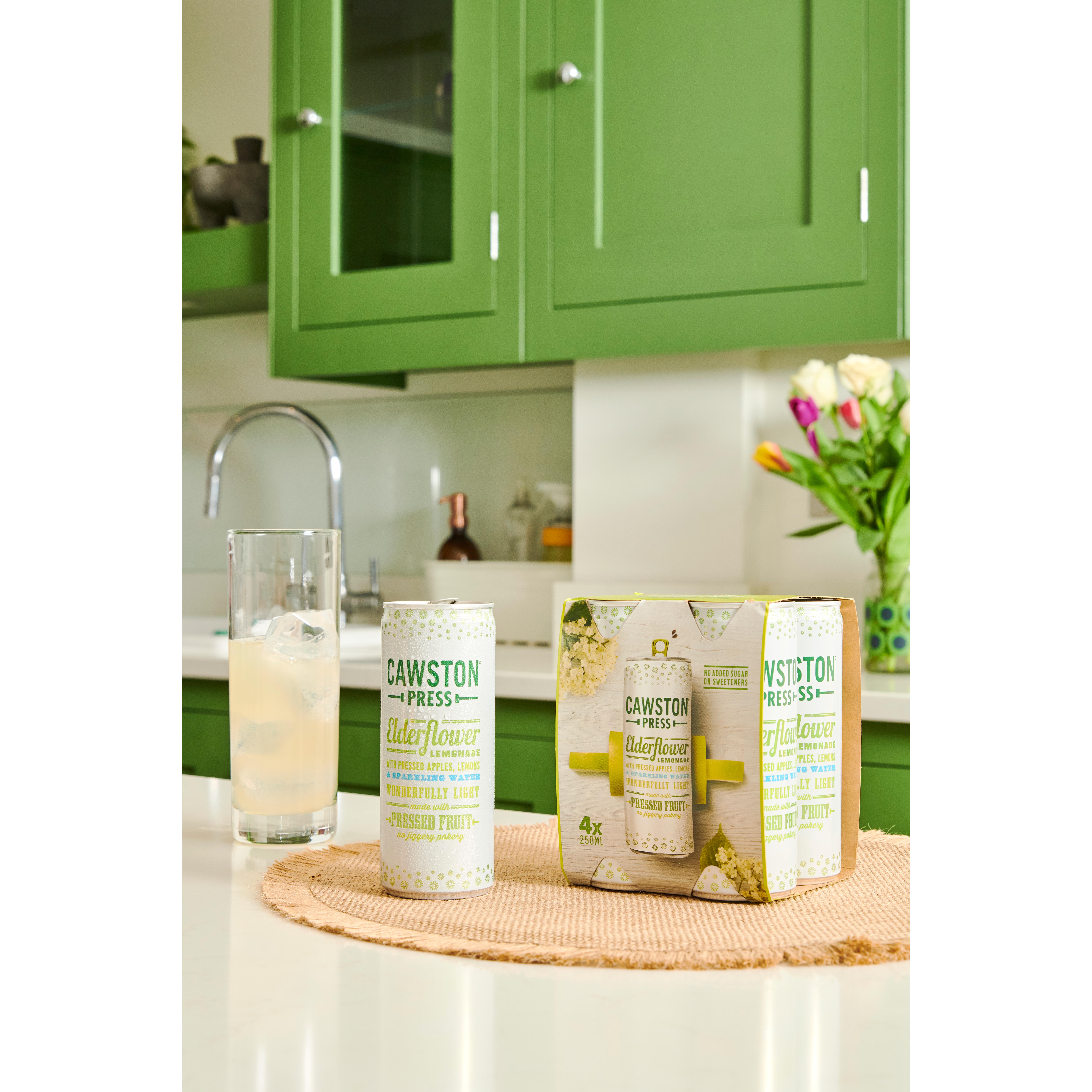 Cawston Press Elderflower Lemonade 4 x 250ml thumbnail 3