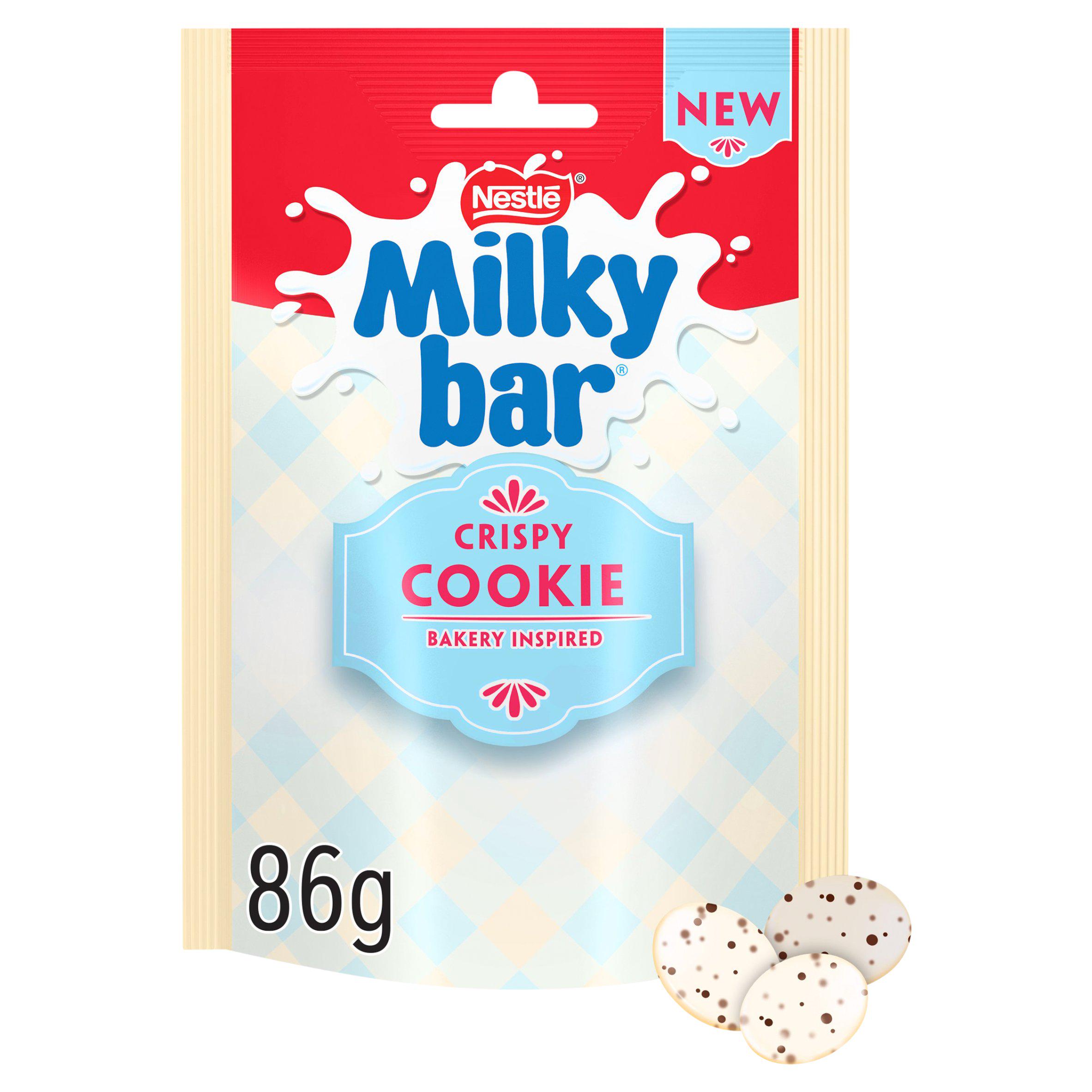 Buttons Crispy Cookie White Chocolate Sharing Bag 86g