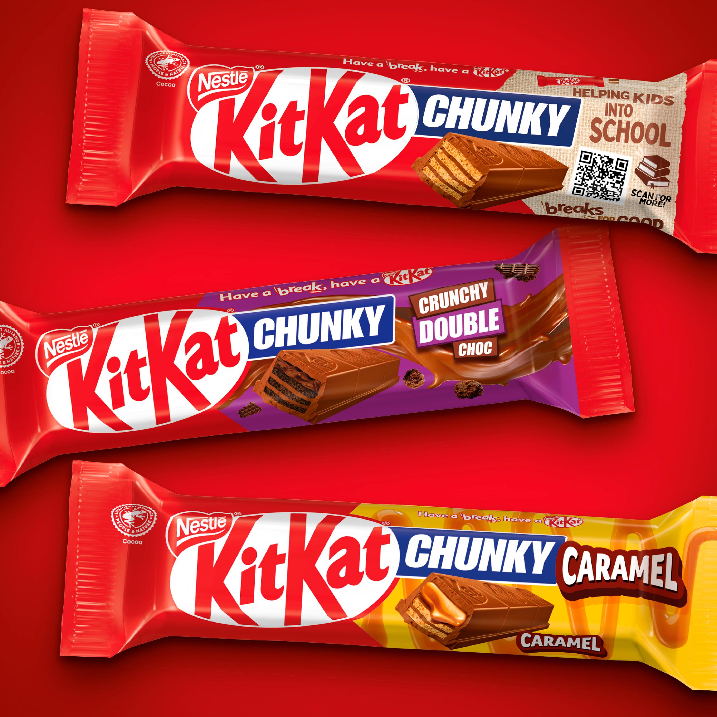 KitKat Chunky Duo Salted Caramel Chocolate Bar 68g thumbnail 5