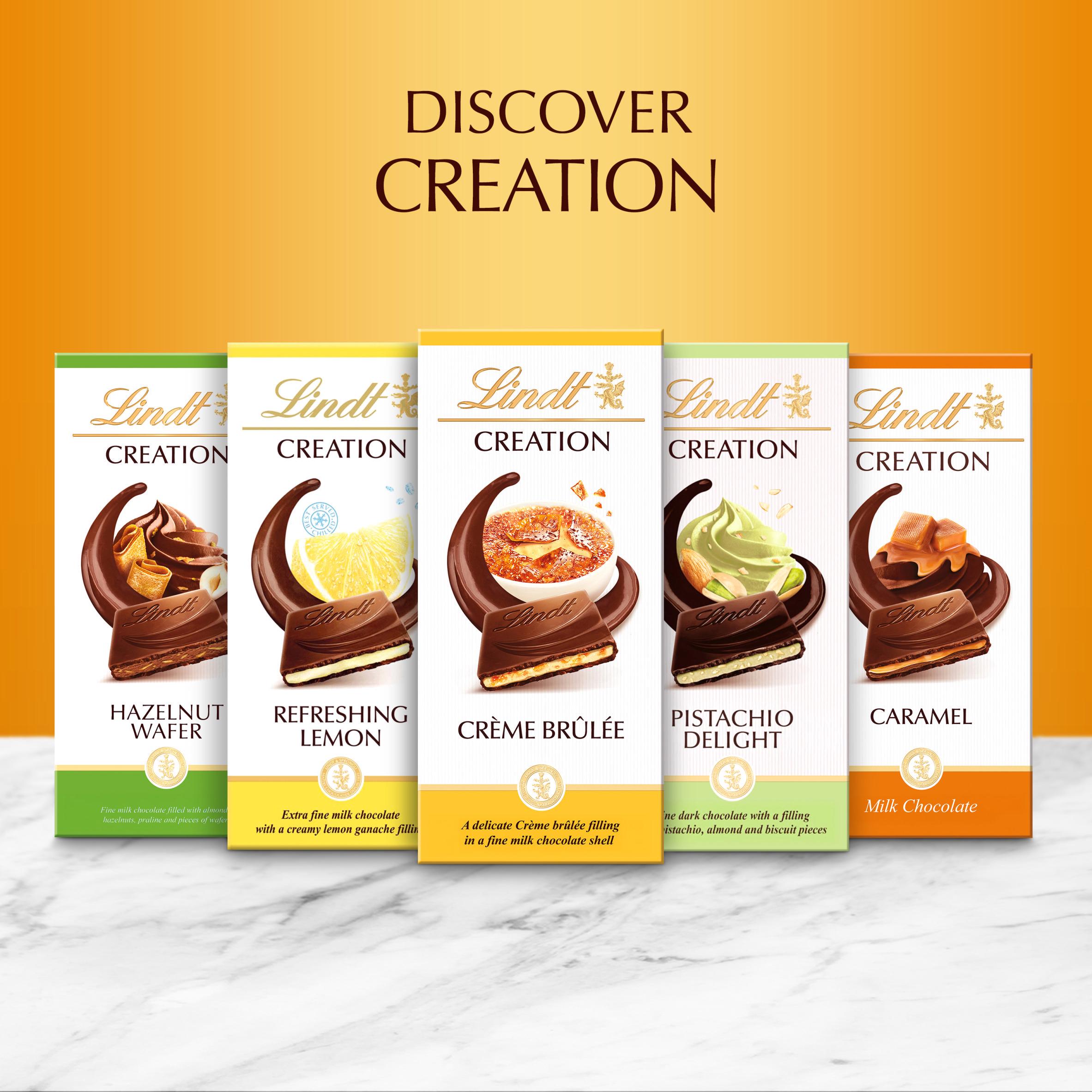 Lindt Creation Crème Brûlée Chocolate Bar 150g thumbnail 6