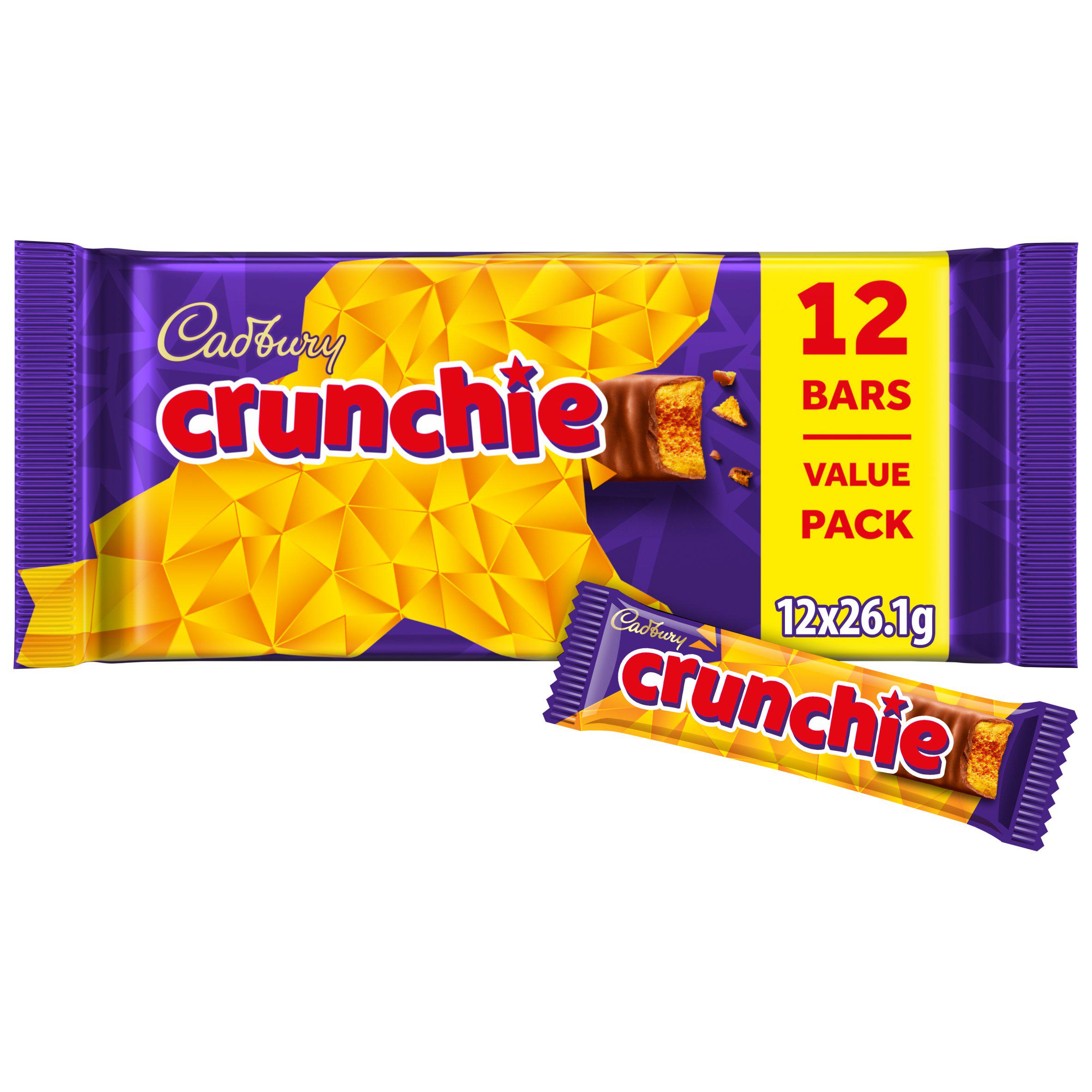 Cadbury Crunchie 12 x 26g Chocolate Bar