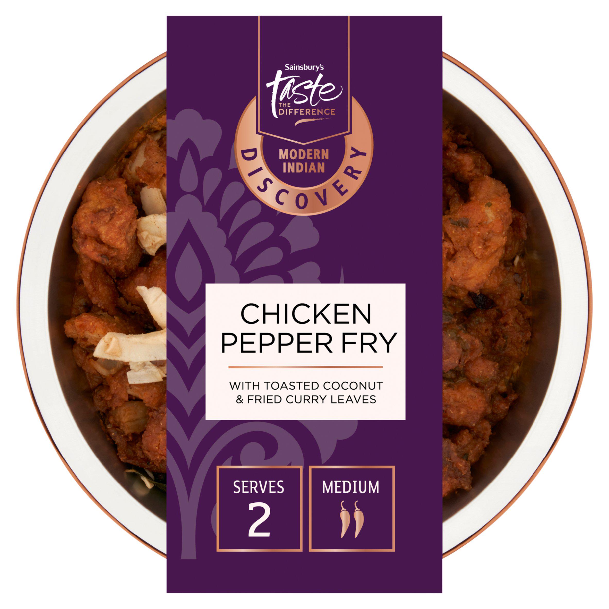 Sainsbury's Discovery 400g Chicken Pepper Fry, Taste the Difference