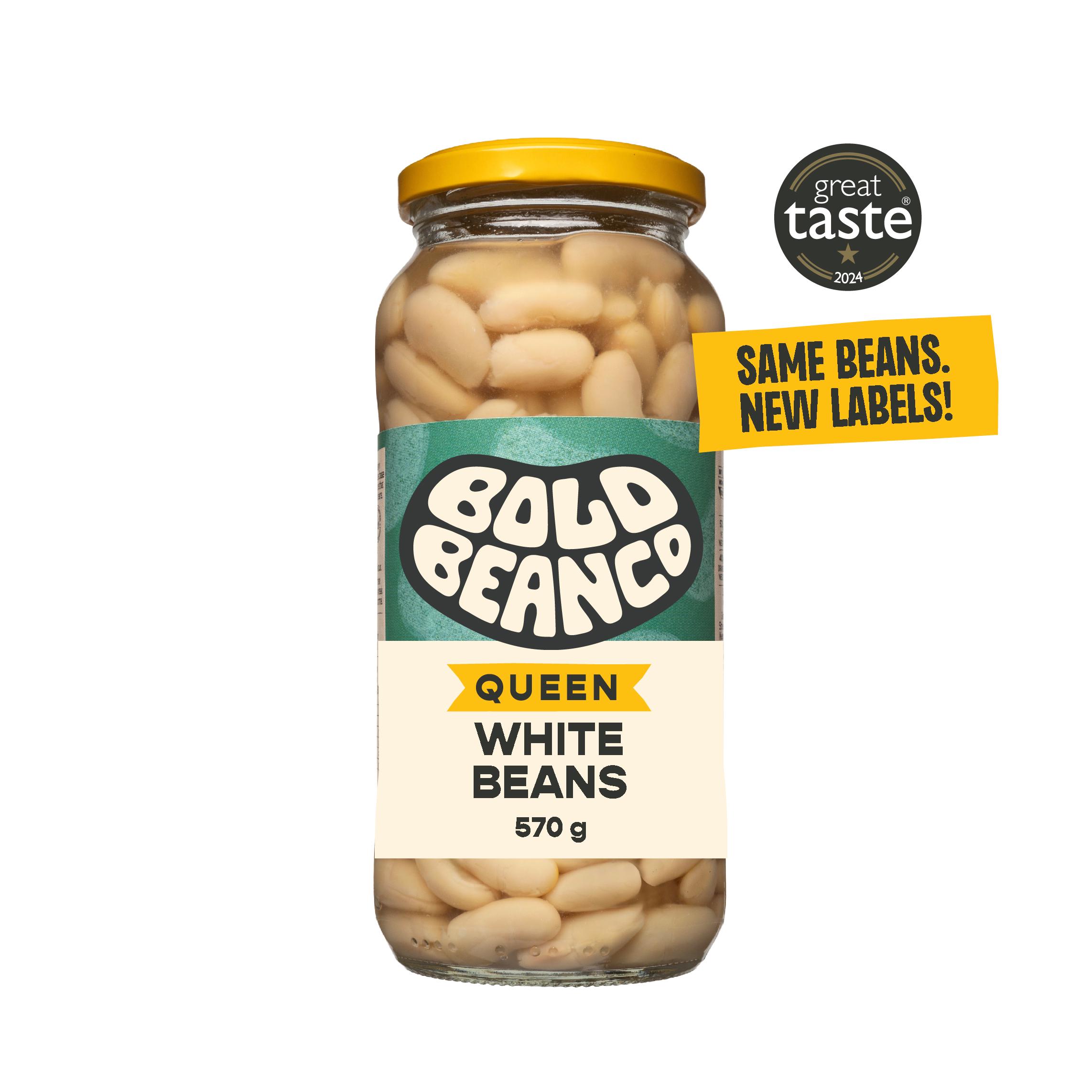 Bold Bean Co 570g Queen White Beans thumbnail 2