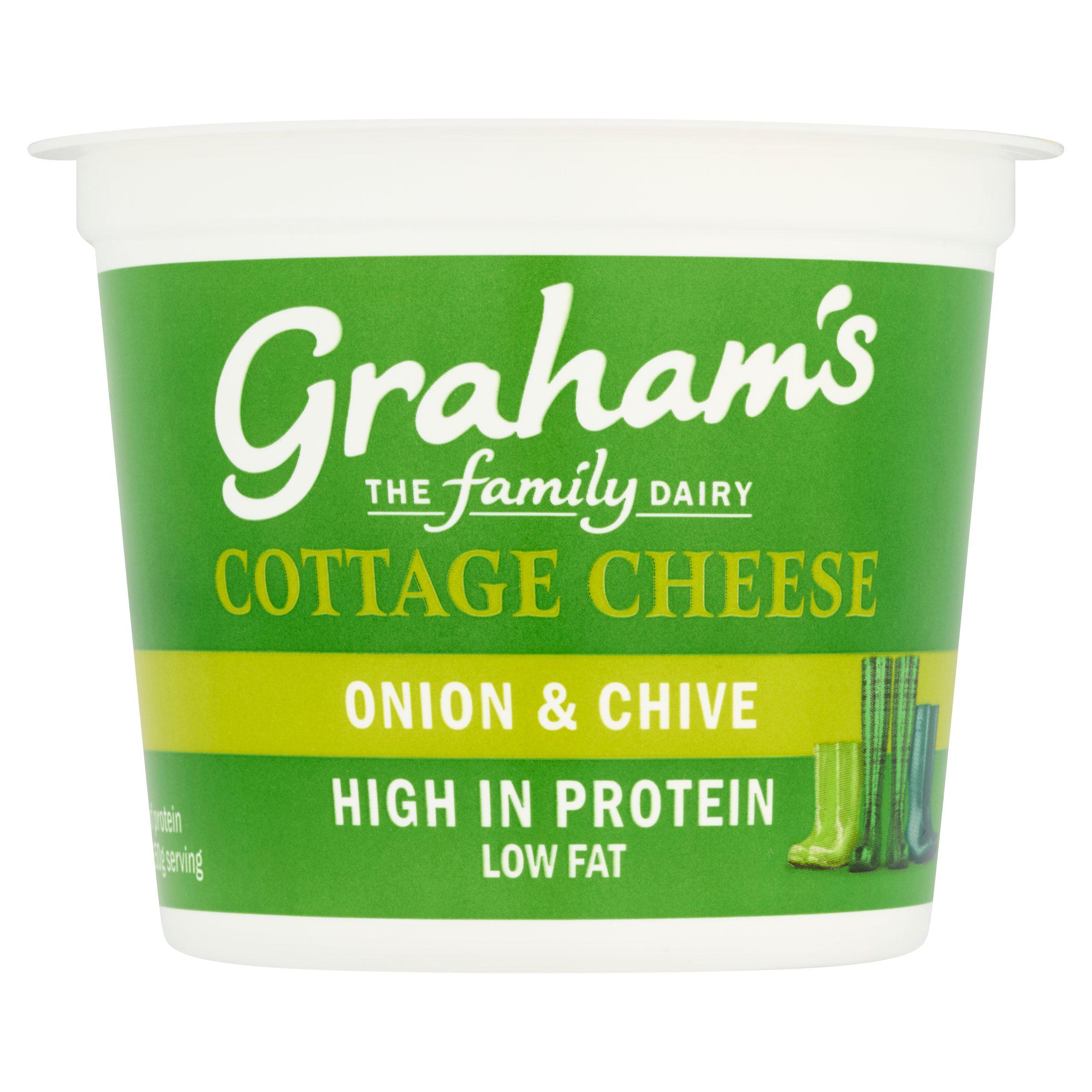 The Family Dairy Cottage Cheese Onion & Chive 300g