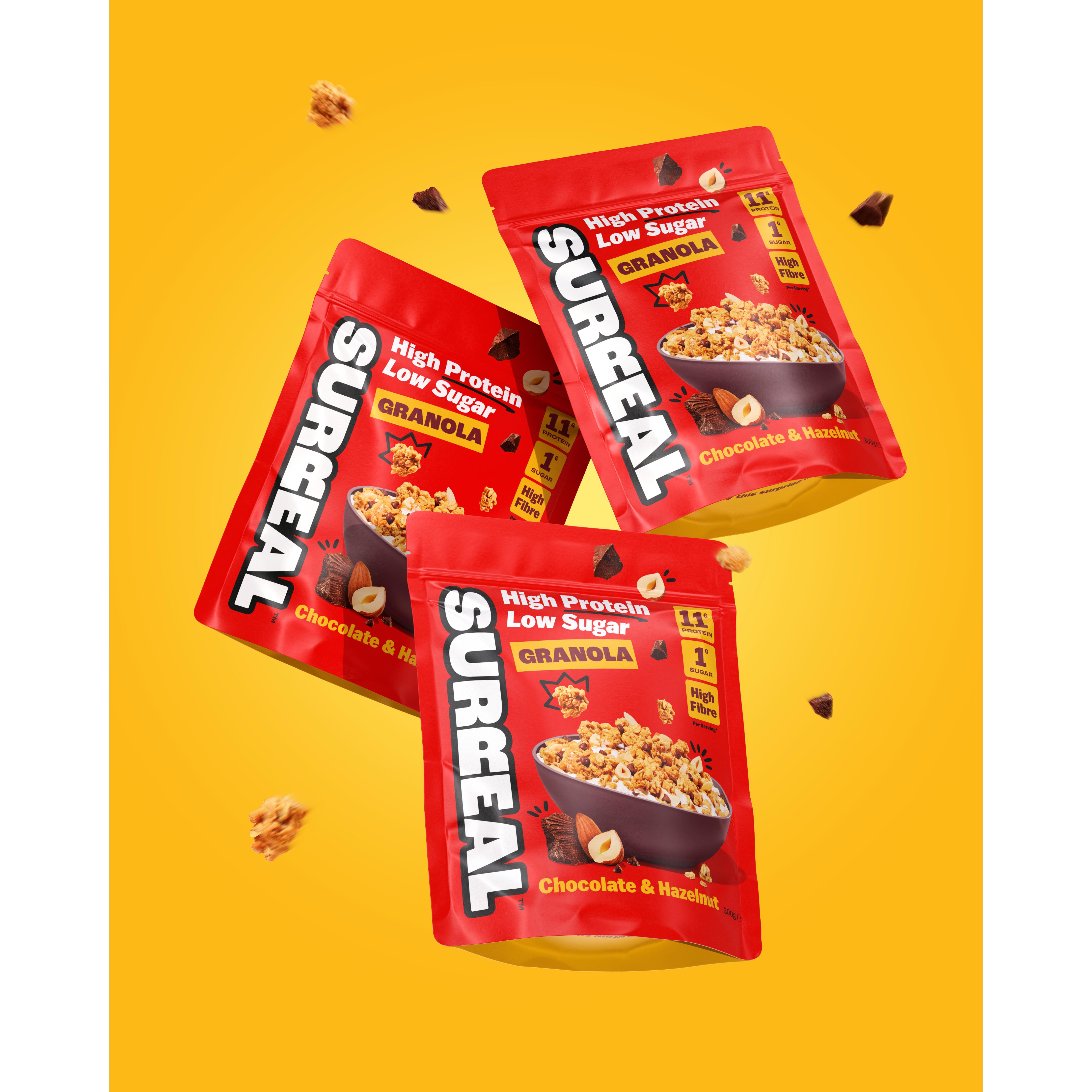 Surreal Granola Chocolate & Hazelnut 300g thumbnail 6