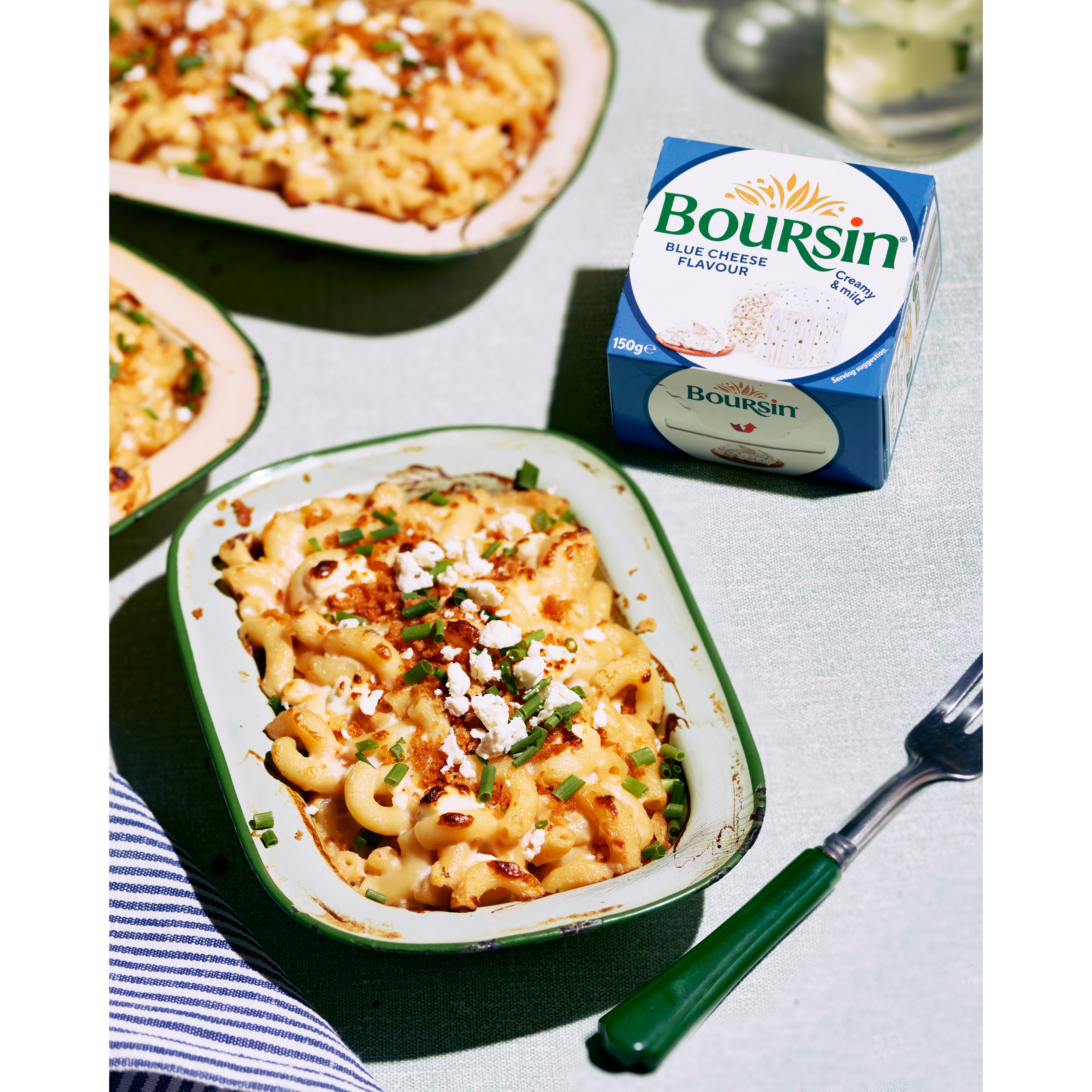 Boursin 150g Blue Flavour Soft French Cream Cheese thumbnail 4