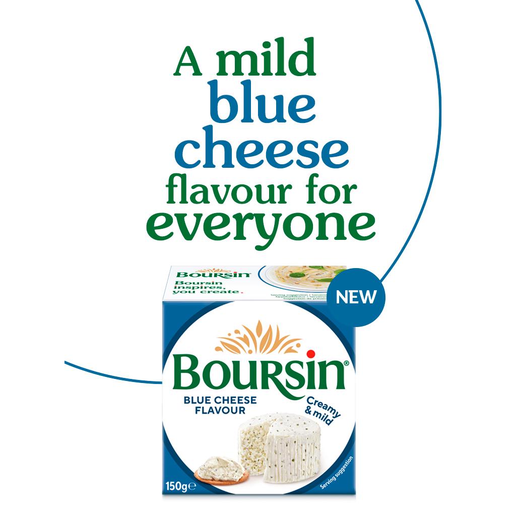 Boursin 150g Blue Flavour Soft French Cream Cheese thumbnail 6