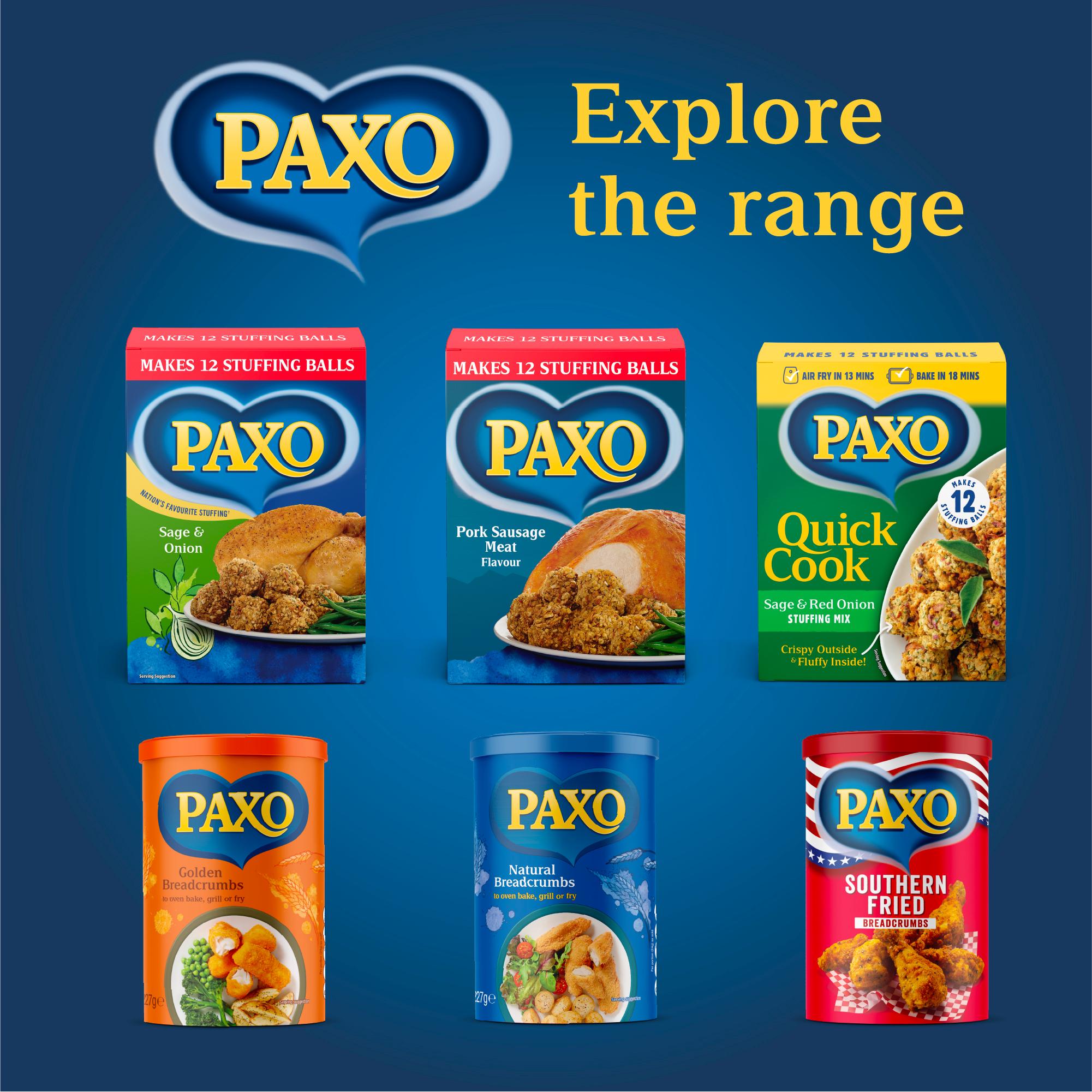 Paxo Quick Cook Sage & Red Onion Stuffing Mix 150g thumbnail 6
