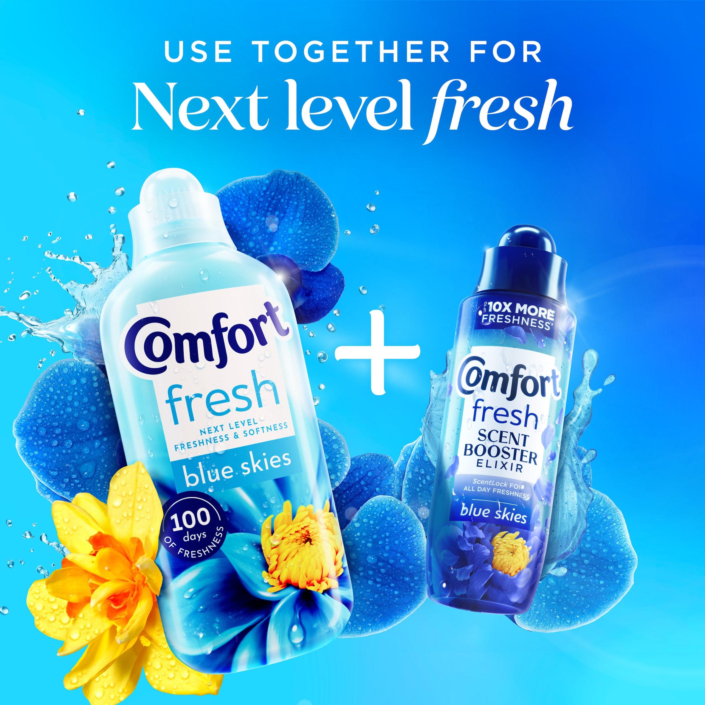 Comfort Fresh Fabric Conditioner Blue Skies 52 Washes 1.56L thumbnail 4