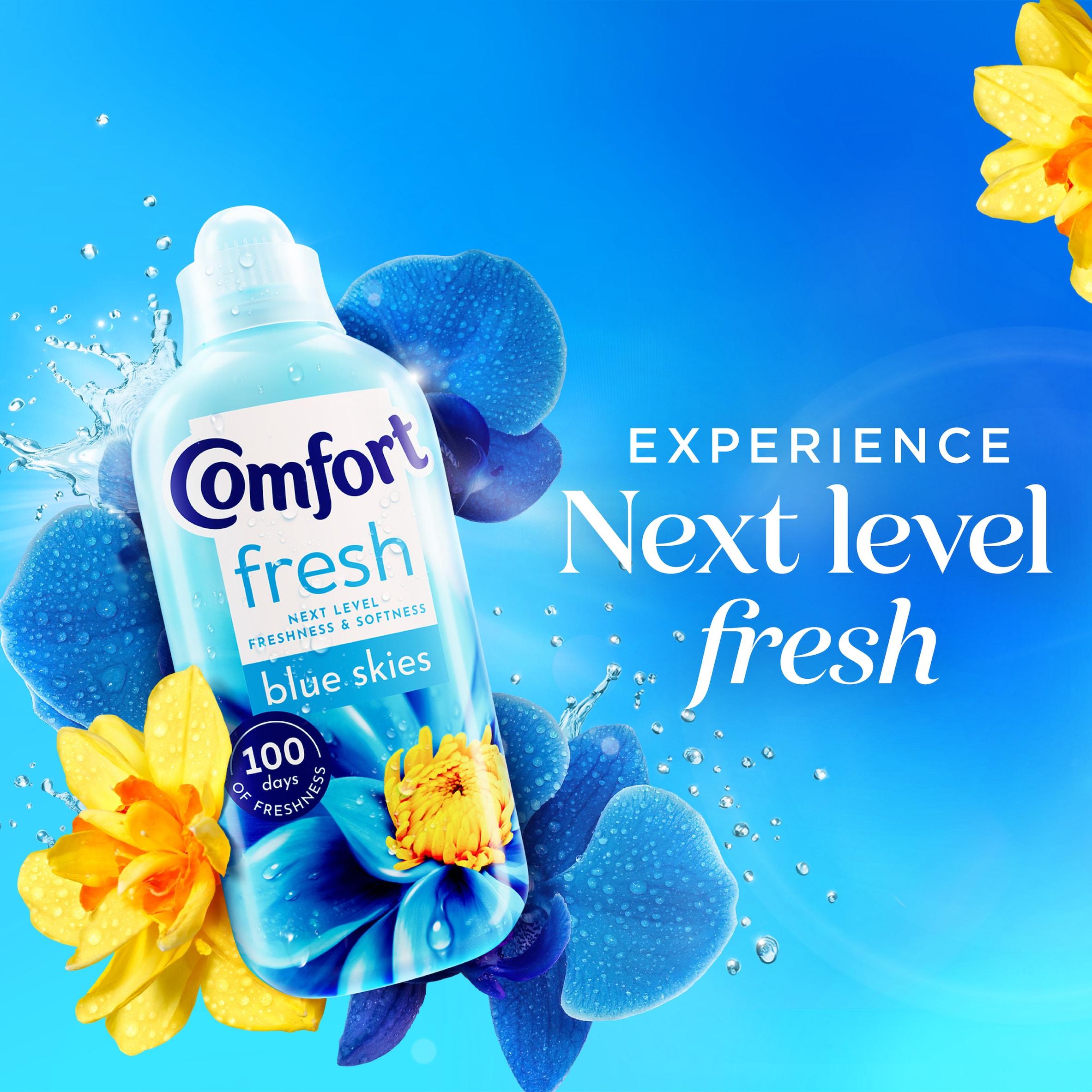 Comfort Fresh Fabric Conditioner Blue Skies 52 Washes 1.56L thumbnail 6