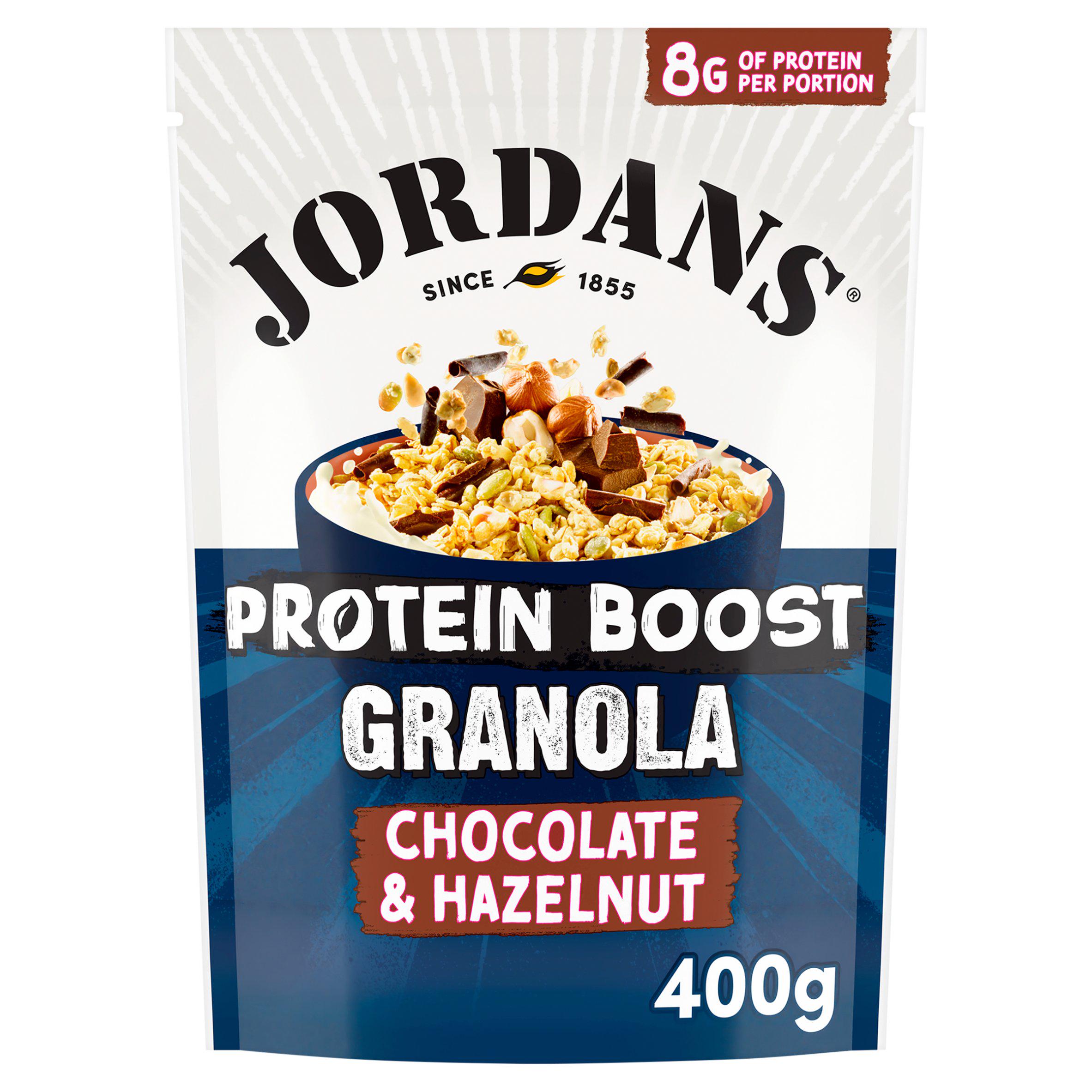 Jordans Protein Boost Granola Chocolate & Hazelnut 400g
