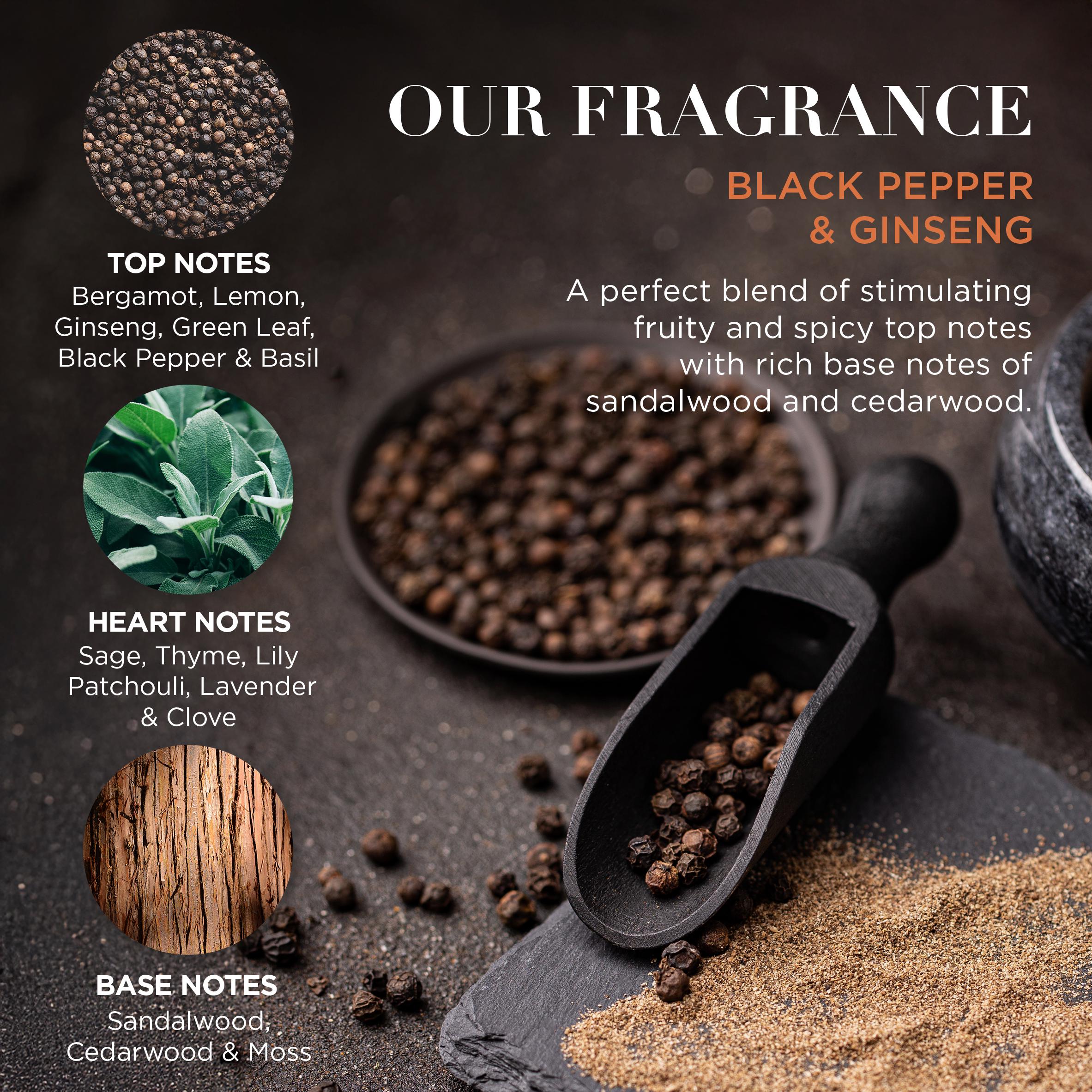 Baylis & Harding Black Pepper & Ginseng Men's the Essentials Travel Wash Bag Gift Set thumbnail 4