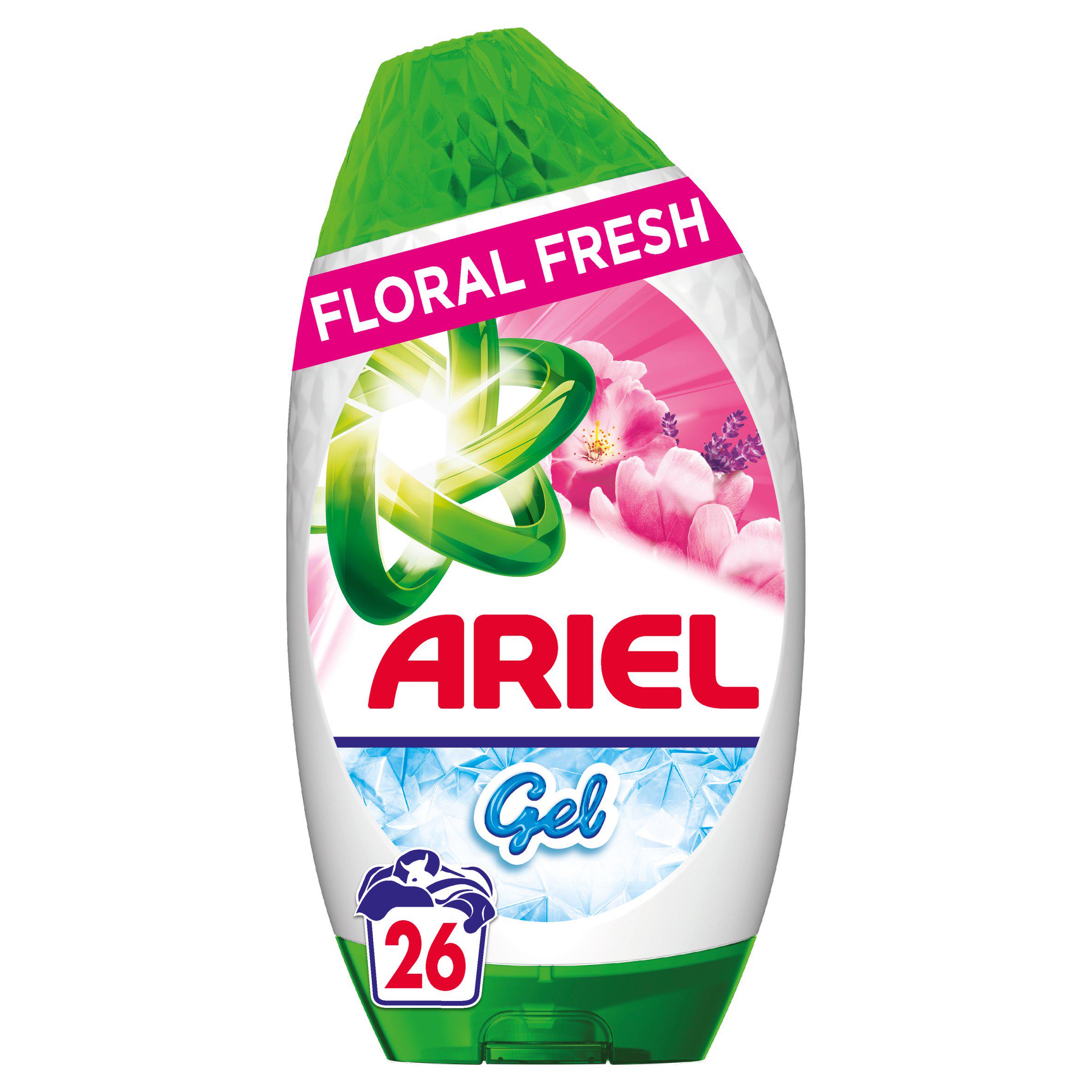 Ariel Cherry Blossom Washing Liquid Gel 26 washes 858ml