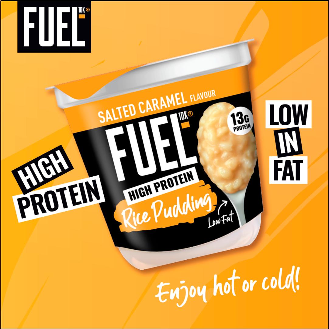 Fuel10K Salted Caramel Flavour High Protein Rice Pudding 210g thumbnail 3