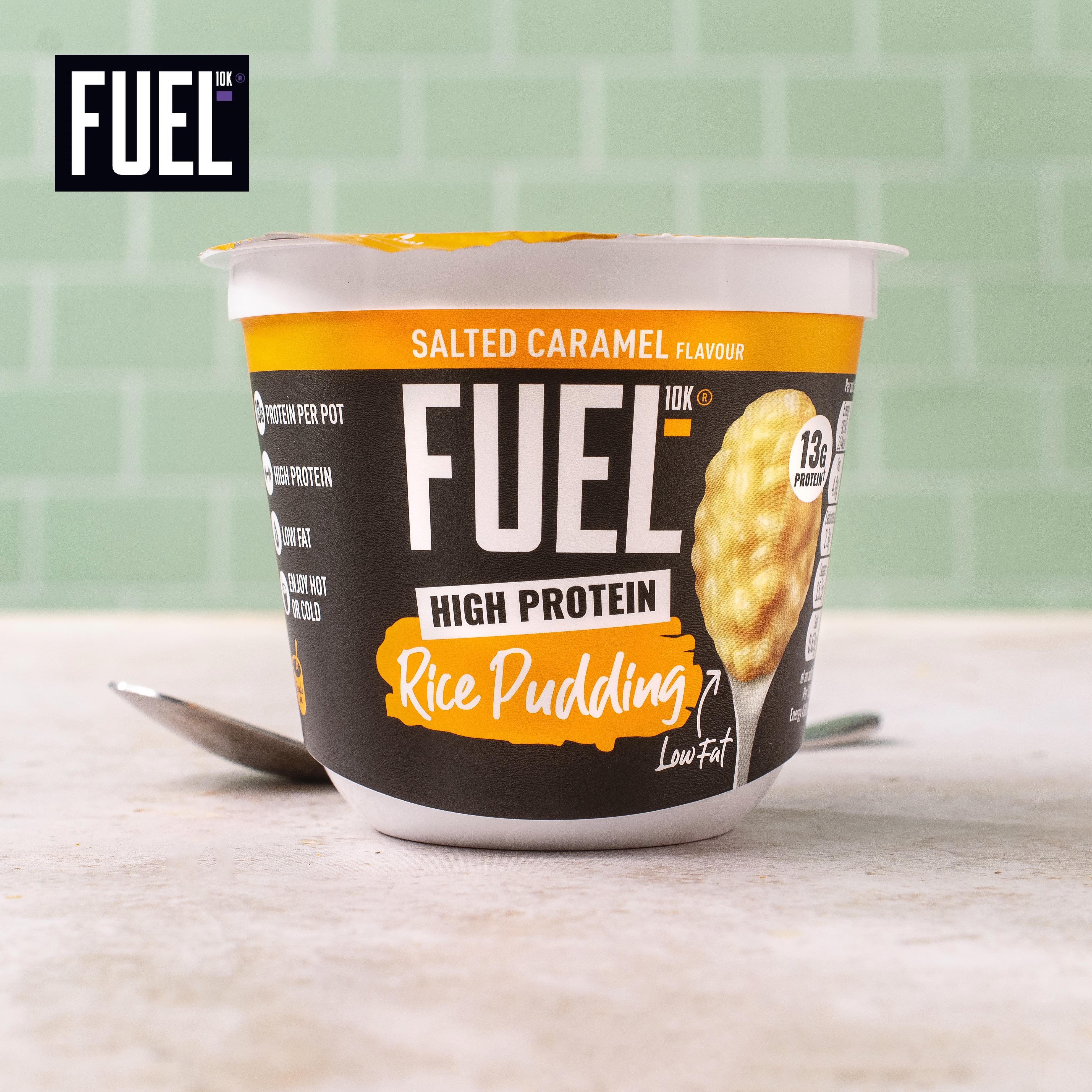 Fuel10K Salted Caramel Flavour High Protein Rice Pudding 210g thumbnail 4