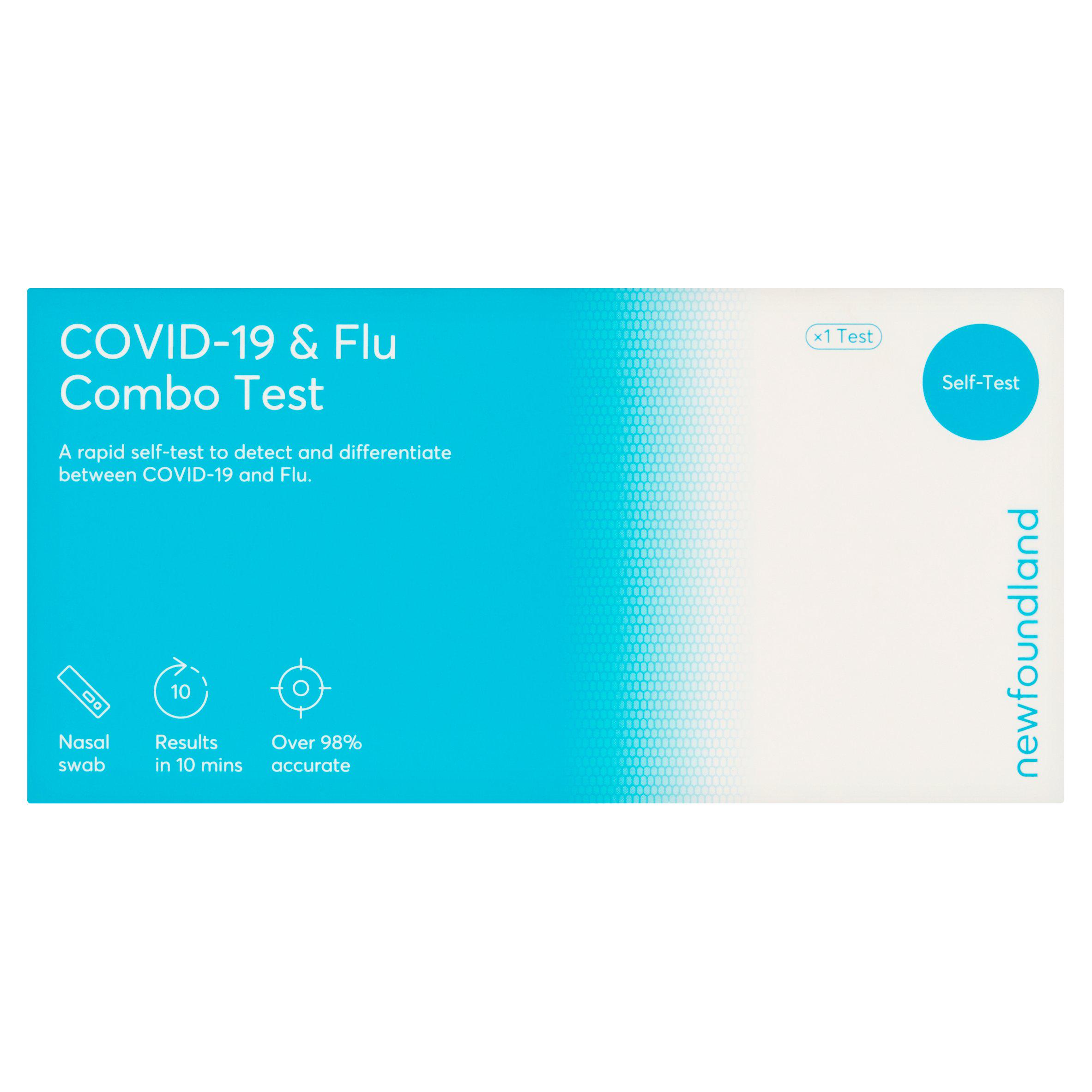 Newfoundland Covid 19 & Flu Combo Test