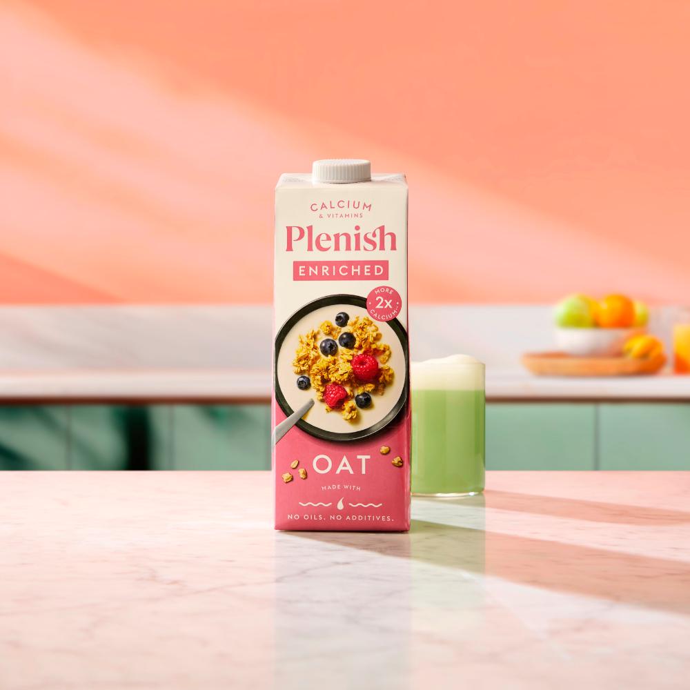 Plenish 1L Chilled Dairy Free Enriched Oat Drink thumbnail 5