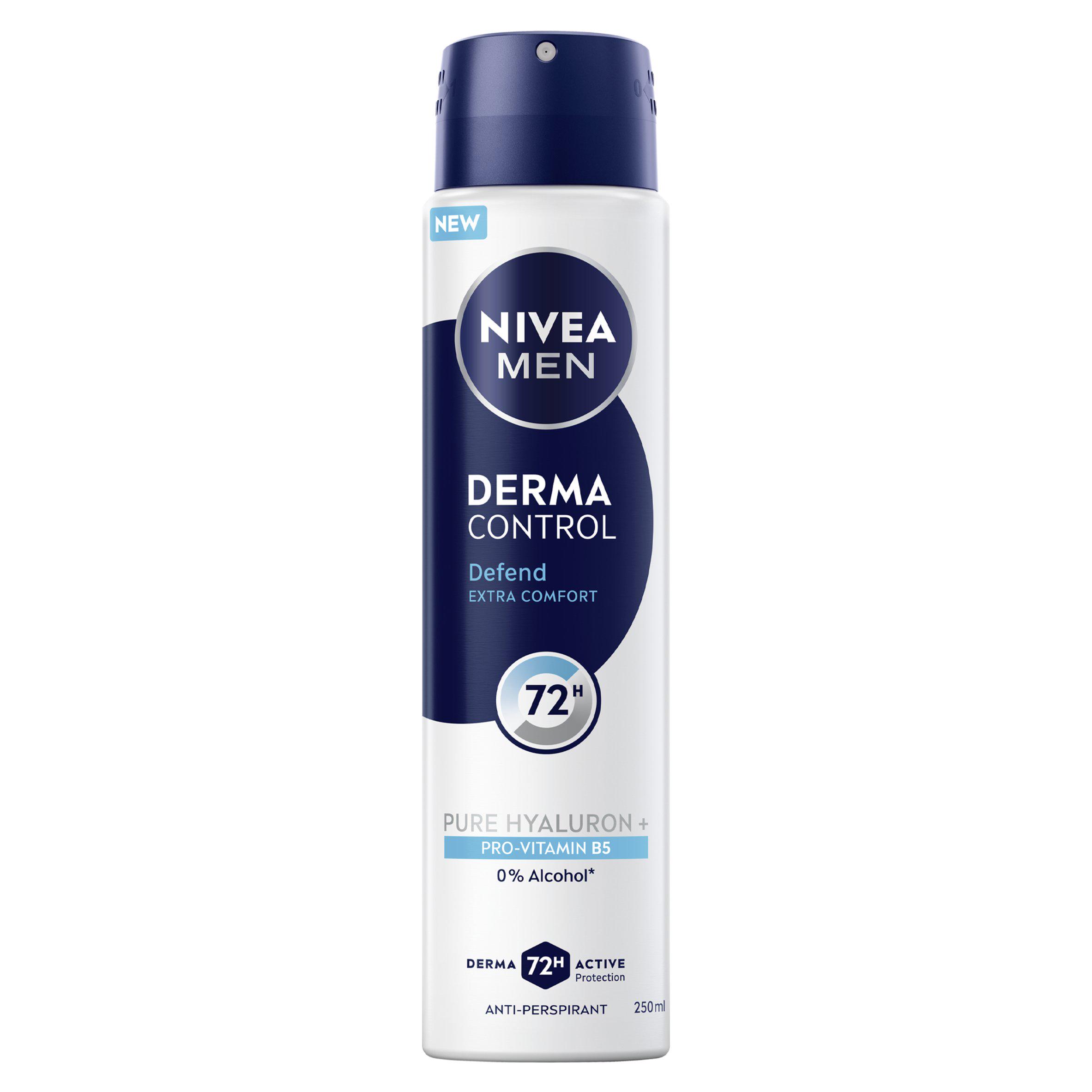 NIVEA MEN Derma Control Defend Antiperspirant Deodorant Spray 250ml