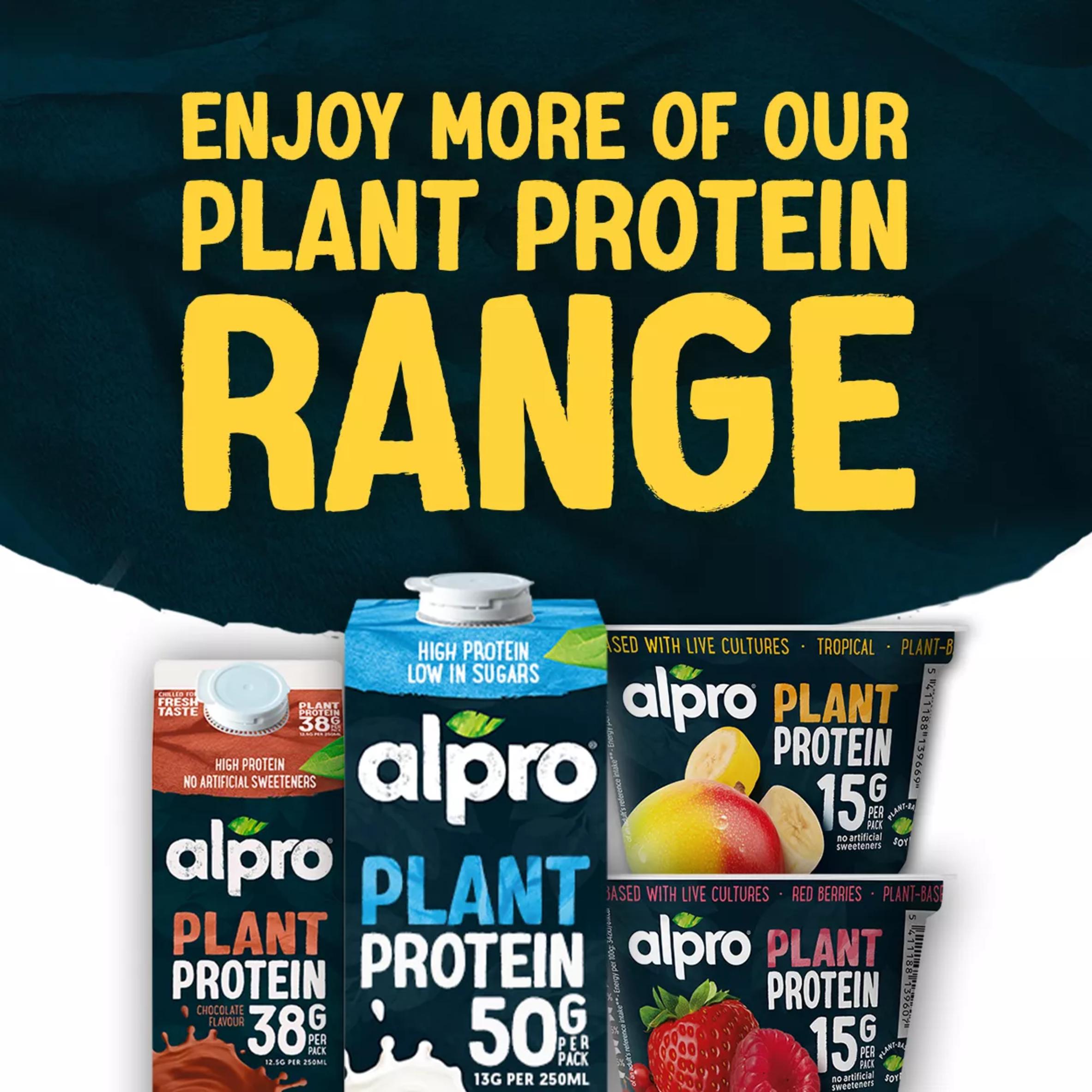 Alpro High Protein Banana Cookie Dairy Free Soya Yoghurt Alternative 200g thumbnail 3