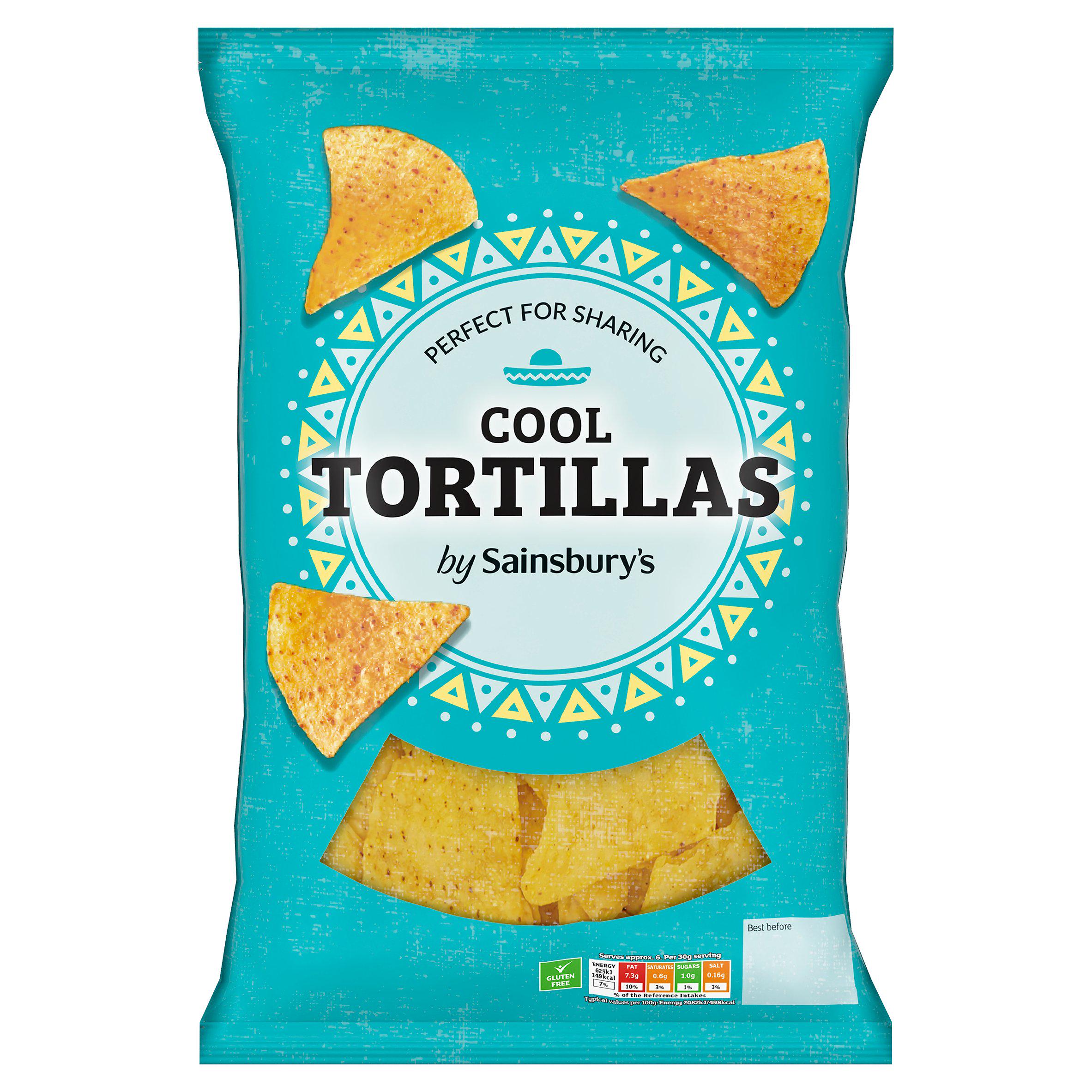 Sainsbury's 200g Cool Tortillas Chips