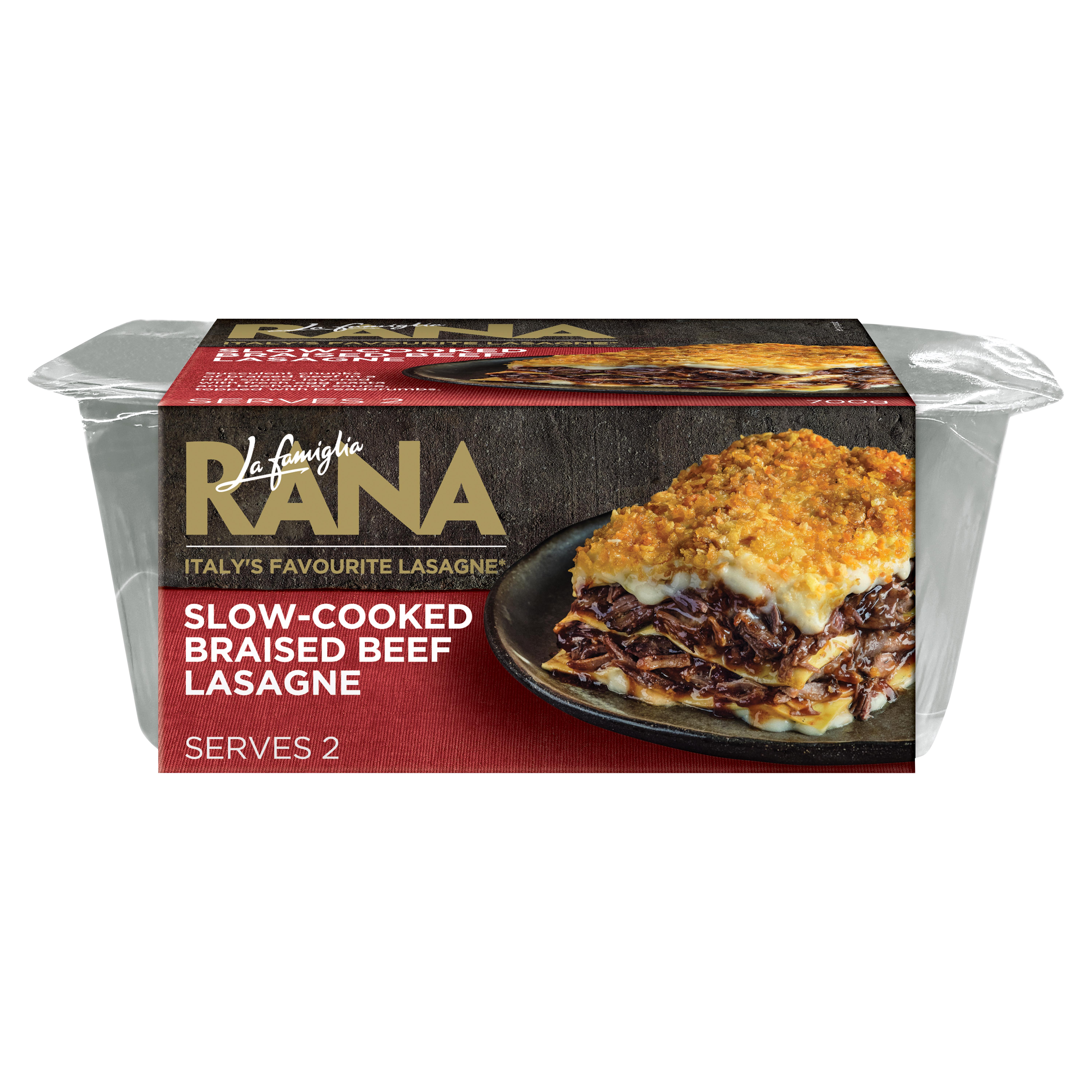 La Famiglia Rana Slow Cooked Braised Beef Lasagne 700g thumbnail 2