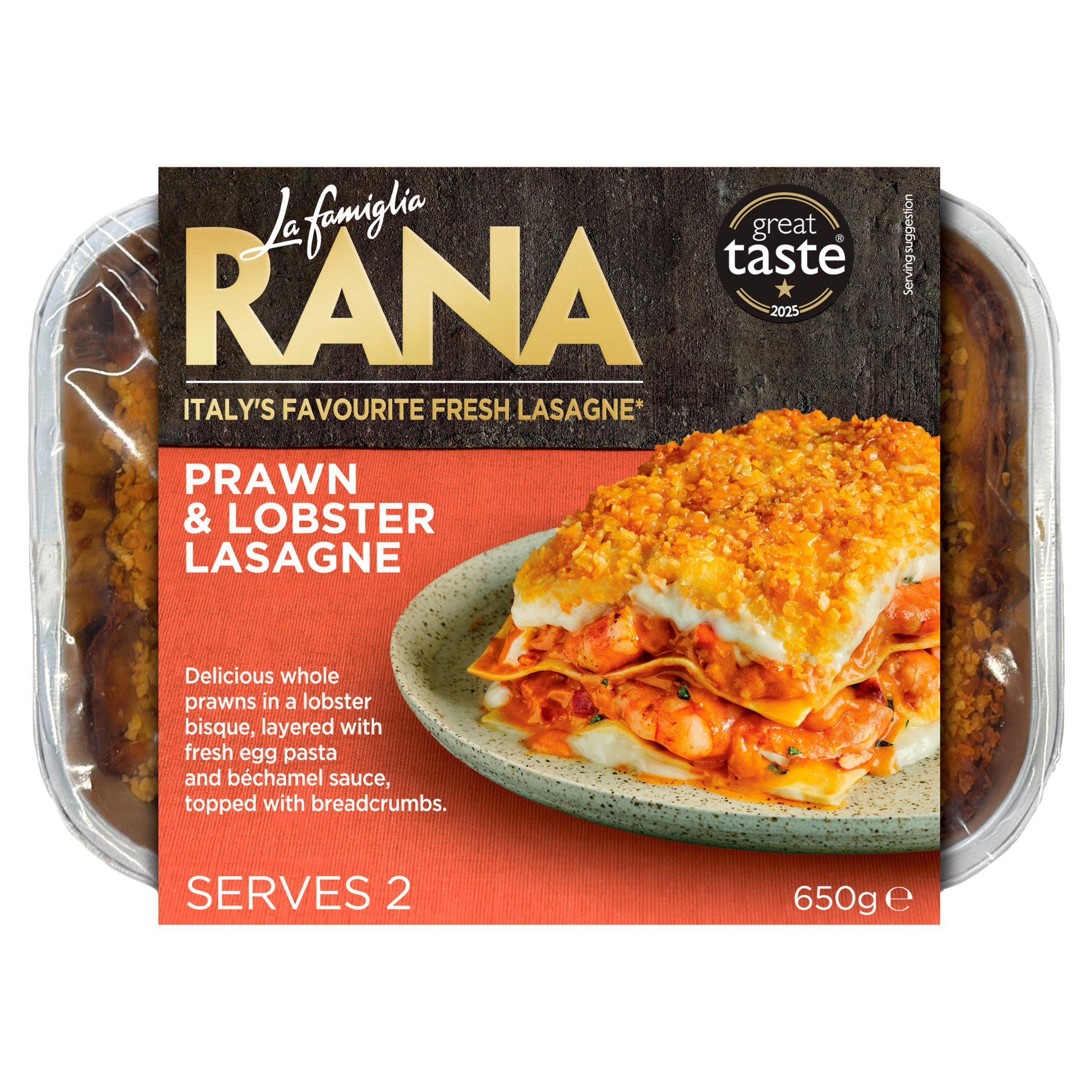 La Famiglia Rana Prawn & Lobster Lasagne 650g