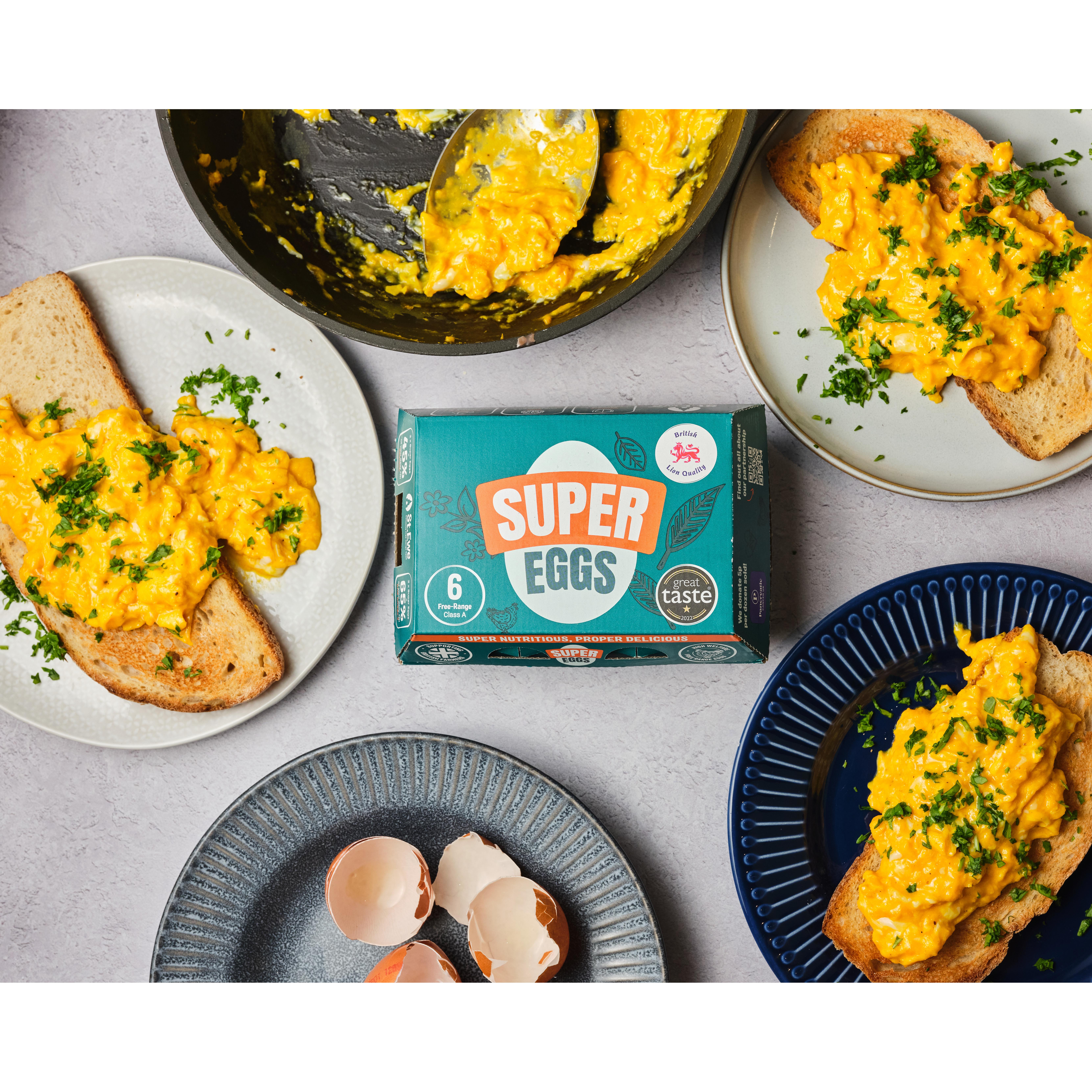 St. Ewe Free Range Super Eggs x6 288g thumbnail 6